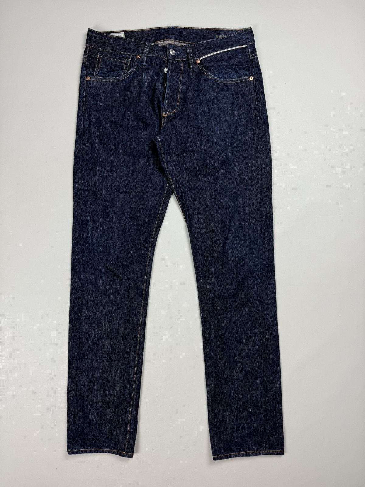 Benzak Denim Developers BDD Benzak B-01 Slim 13 Oz Selvedge Denim Men’s Jeans Size US 32 / EU 48 - 1 Thumbnail