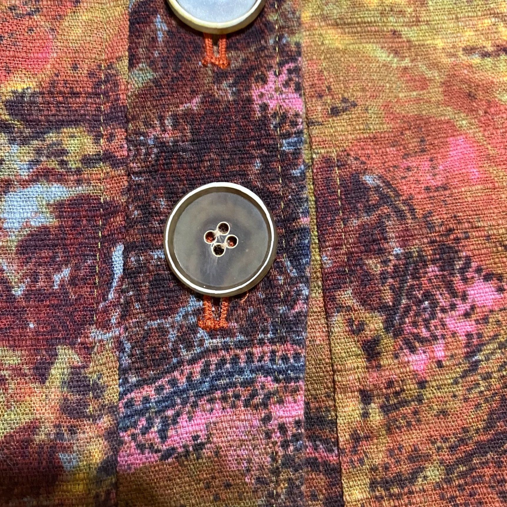 Coldwater Creek Coldwater Creek Jacket Womens 18W Plus Multicolor Floral Tapestry Button-Up L/S Size XXL / US 16-18 / IT 52-54 - 4 Thumbnail
