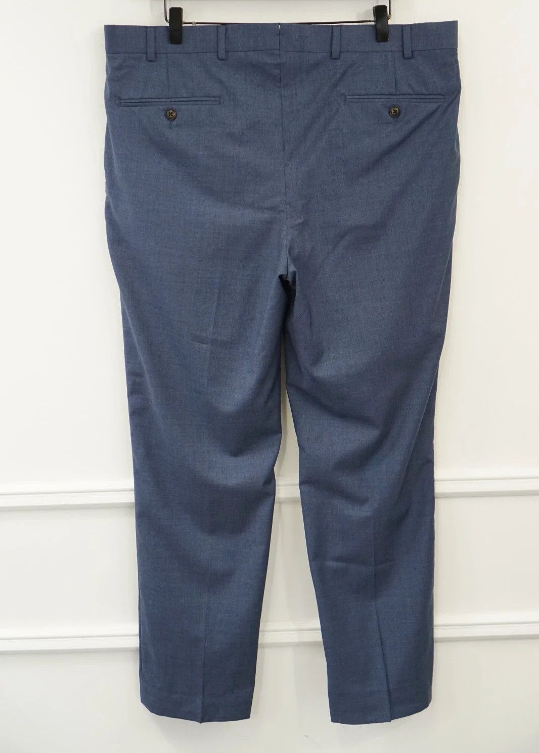 Suitsupply Men Suitsupply Pants Brescia Blue Wool Size UK/US42 Size 42R - 2 Thumbnail