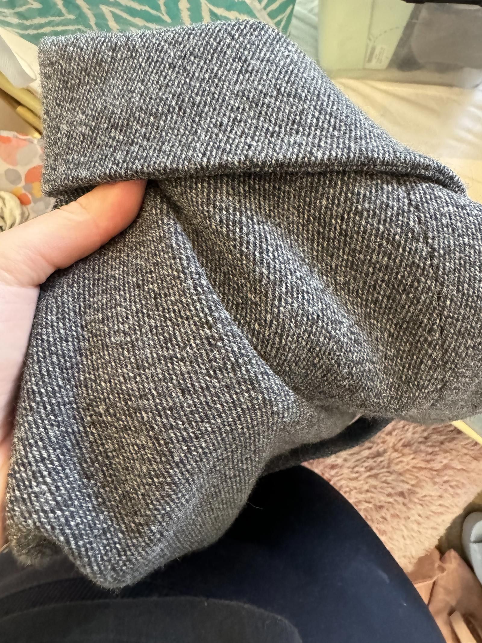 Folk Folk Coat. Grey. UK Medium. Tie Waist Size M / US 6-8 / IT 42-44 - 4 Thumbnail