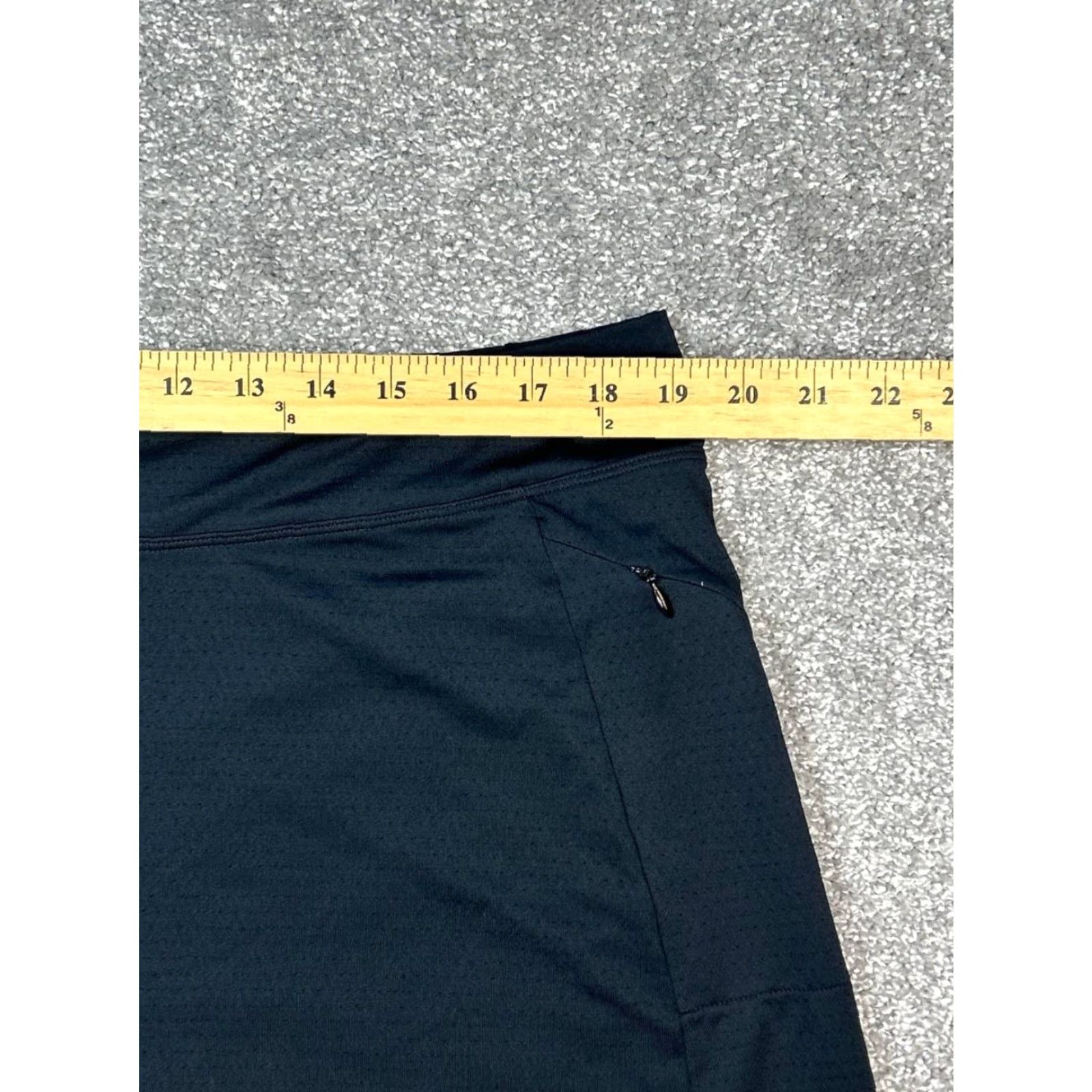 Vintage LL Bean Skort XL Regular Gray Compression Liner Logo Stretch Golf Women Size 40" / US 18 - 4 Thumbnail