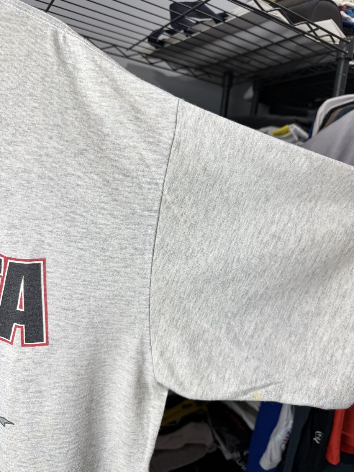 Vintage Rare 1993 NFL Atlanta Falcons Nutmeg T Shirt Size US XL / EU 56 / 4 - 10 Thumbnail