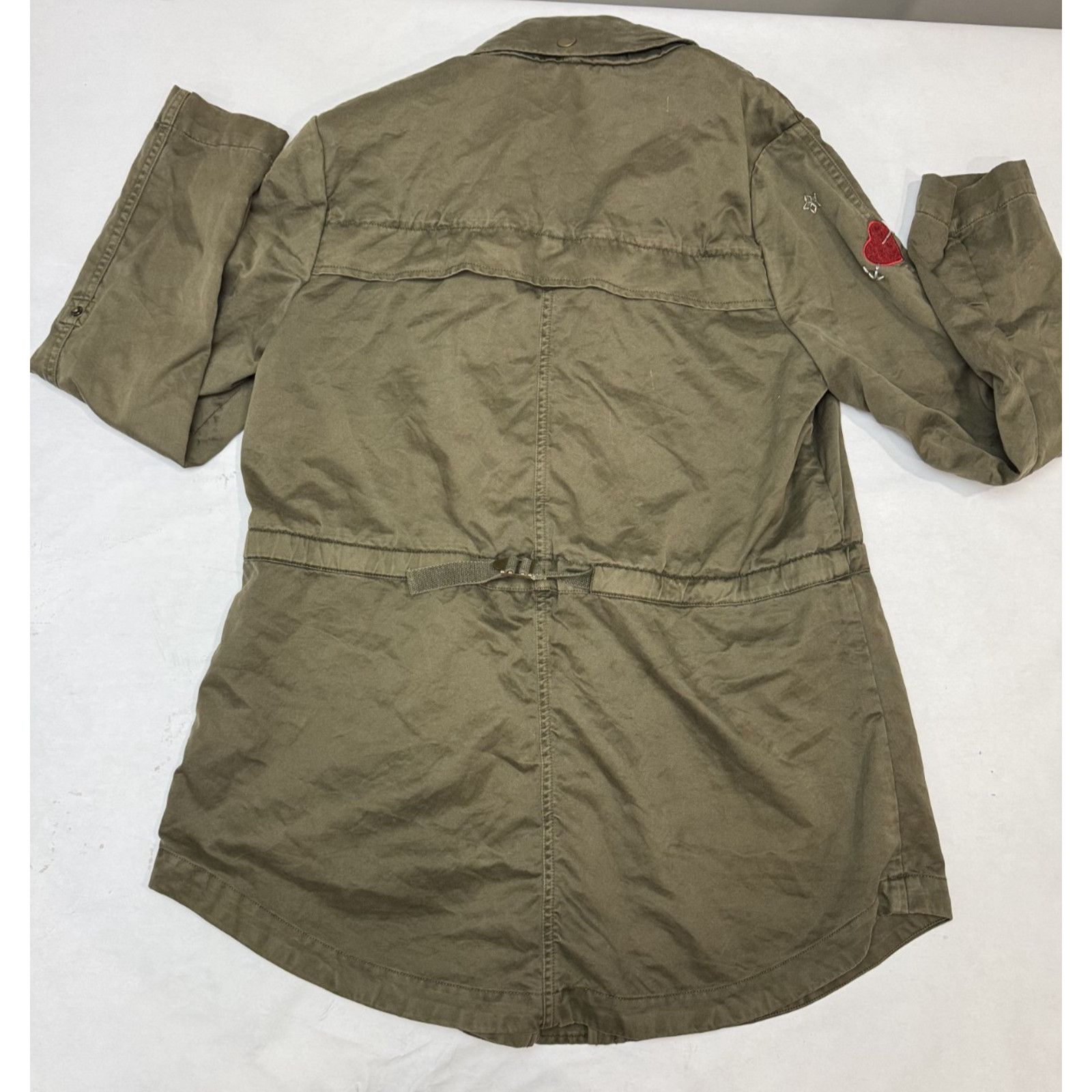 Joie Joie Iban Patchwork Military Utility Jacket Paris France XS Size XS / US 0-2 / IT 36-38 - 2 Thumbnail