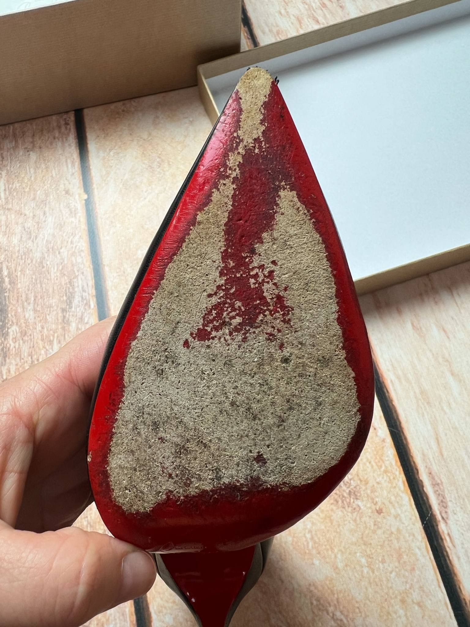 Christian Louboutin Christian Louboutin apostrophy pump 100 napad leather hells Size US 6 / IT 36 - 13 Thumbnail