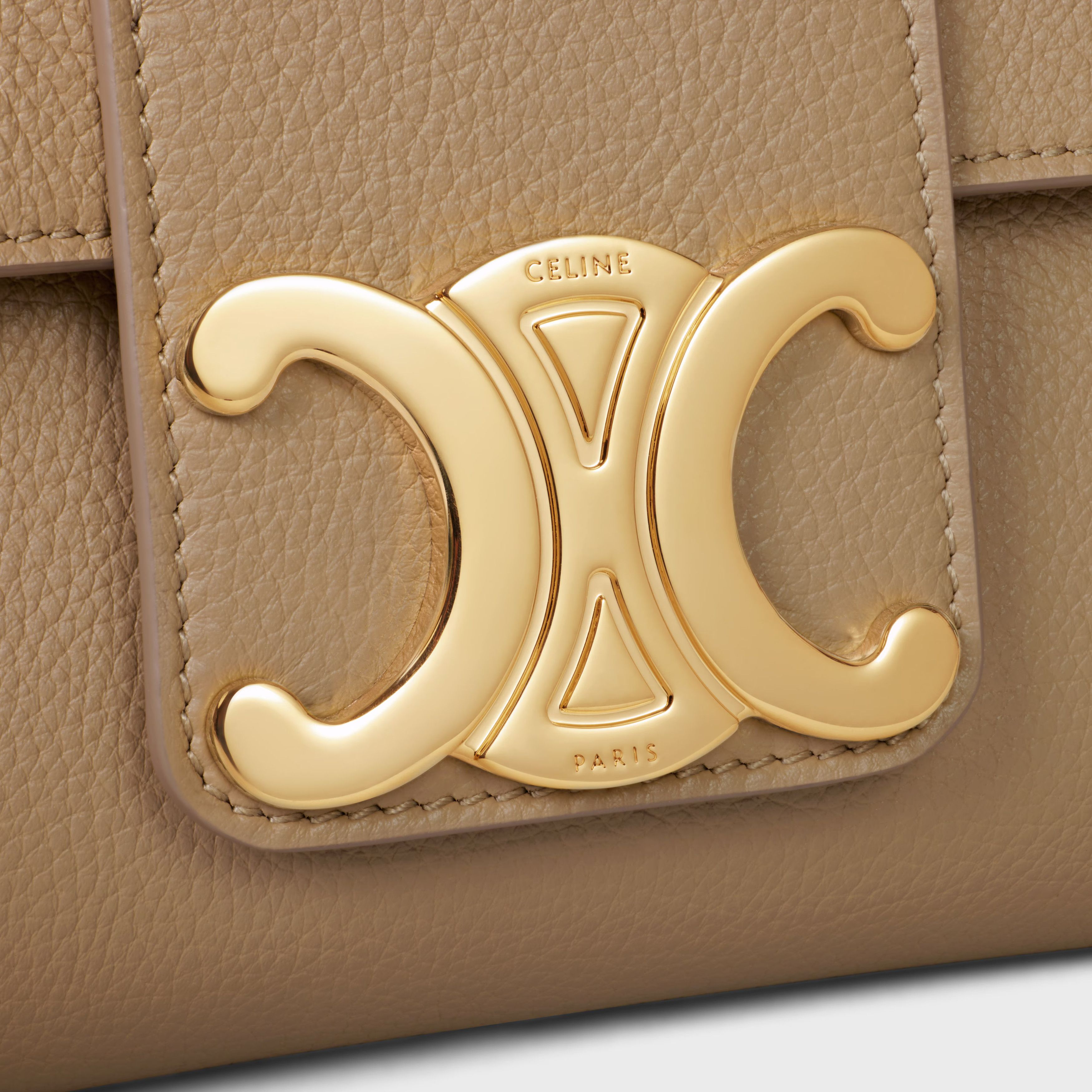 Celine o1bcso1str0925 122523FDU Size: OS/ Shoulder Bag Smoked Brown Size ONE SIZE - 2 Thumbnail