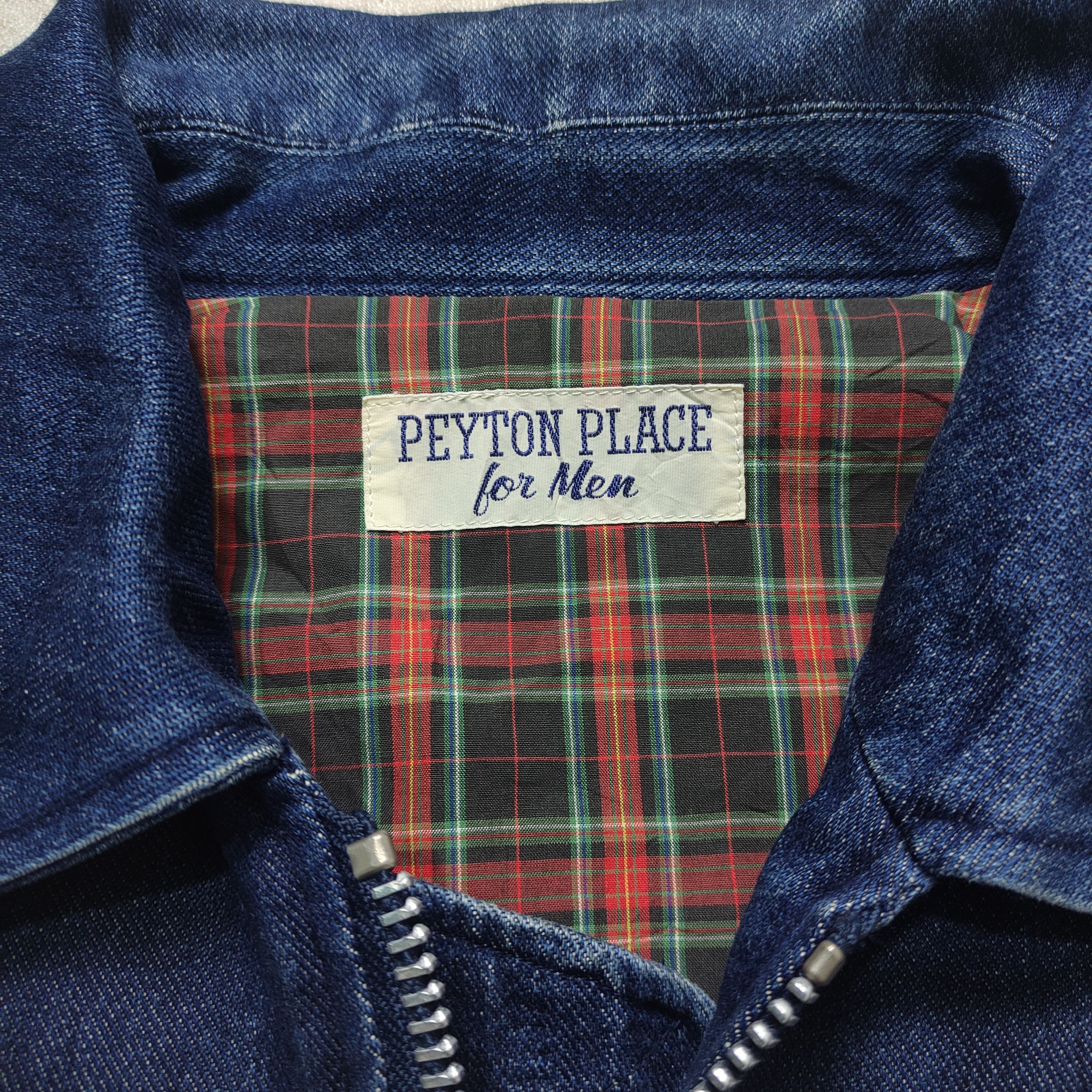 Japanese Brand × PPFM × Vintage PPFM Bomber Denim Jacket 1990s Size US M / EU 48-50 / 2 - 9 Thumbnail