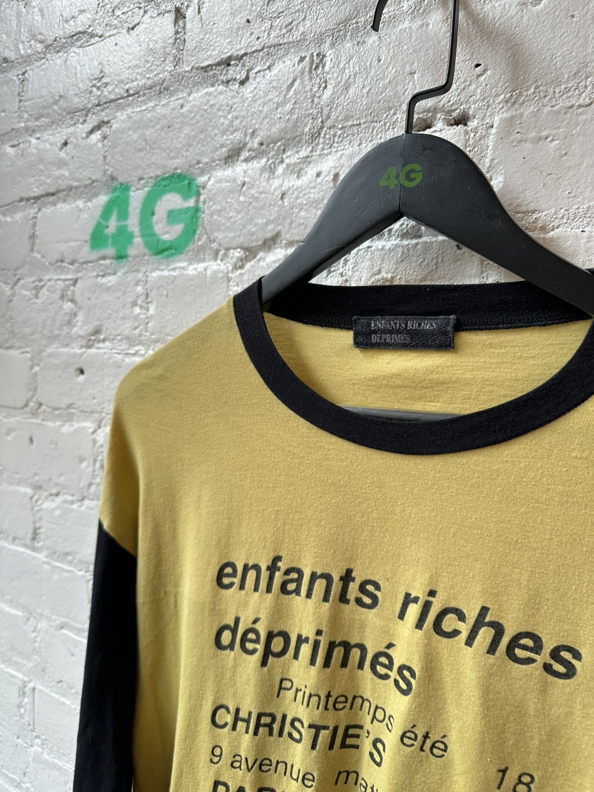 Enfants Riches Deprimes ERD CHRISTIES LIMMITED 1-10 LONG SLEEVE Size US S / EU 44-46 / 1 - 3 Thumbnail