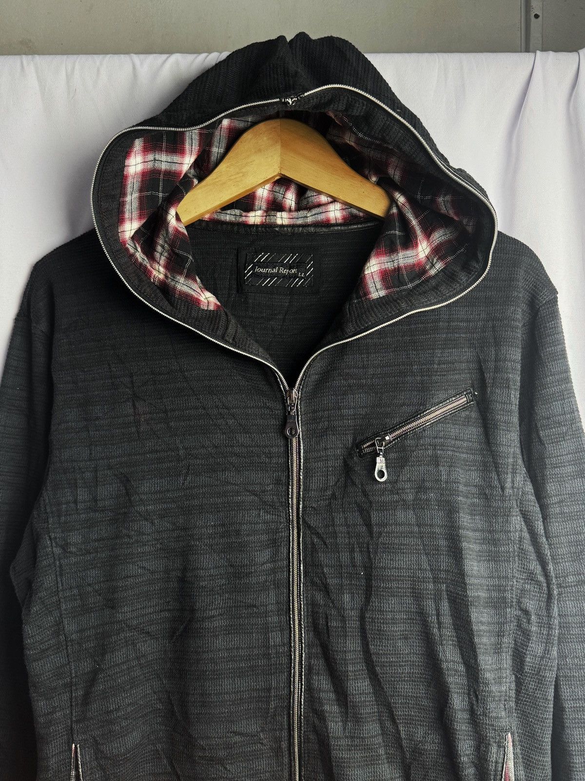 If Six Was Nine × Japanese Brand × Le Grande Bleu (L.G.B.) Japanese Full Zipper Hoodie Journal Report Ifsix Lgb Style Size US M / EU 48-50 / 2 - 3 Thumbnail