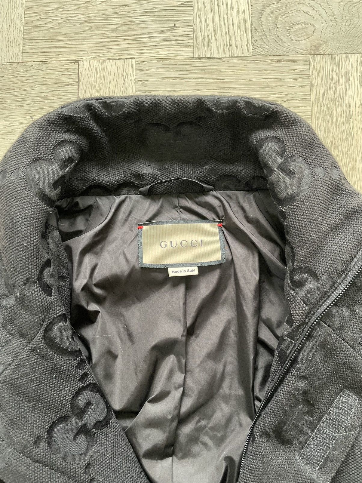 Gucci Gucci Men’s Jumbo Canvas GG Jacket Size US L / EU 52-54 / 3 - 10 Thumbnail