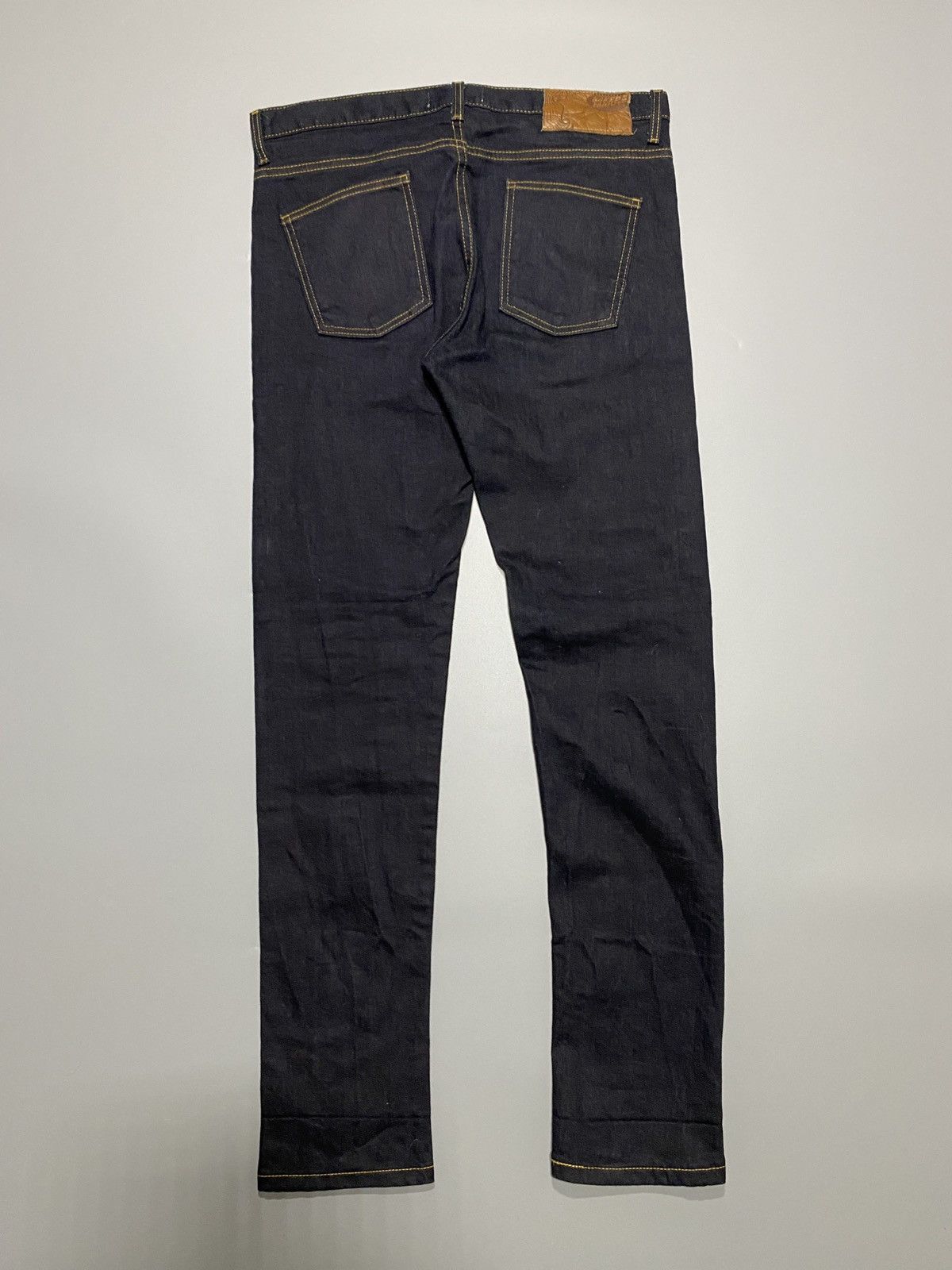 Naked & Famous Super Guy Deep Indigo Stretch Selvedge Jeans Size US 34 / EU 50 - 8 Thumbnail