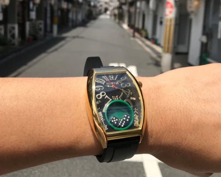 Other Frank Miura Gamble Watch King Macau Dice gold black new Size ONE SIZE - 6 Thumbnail
