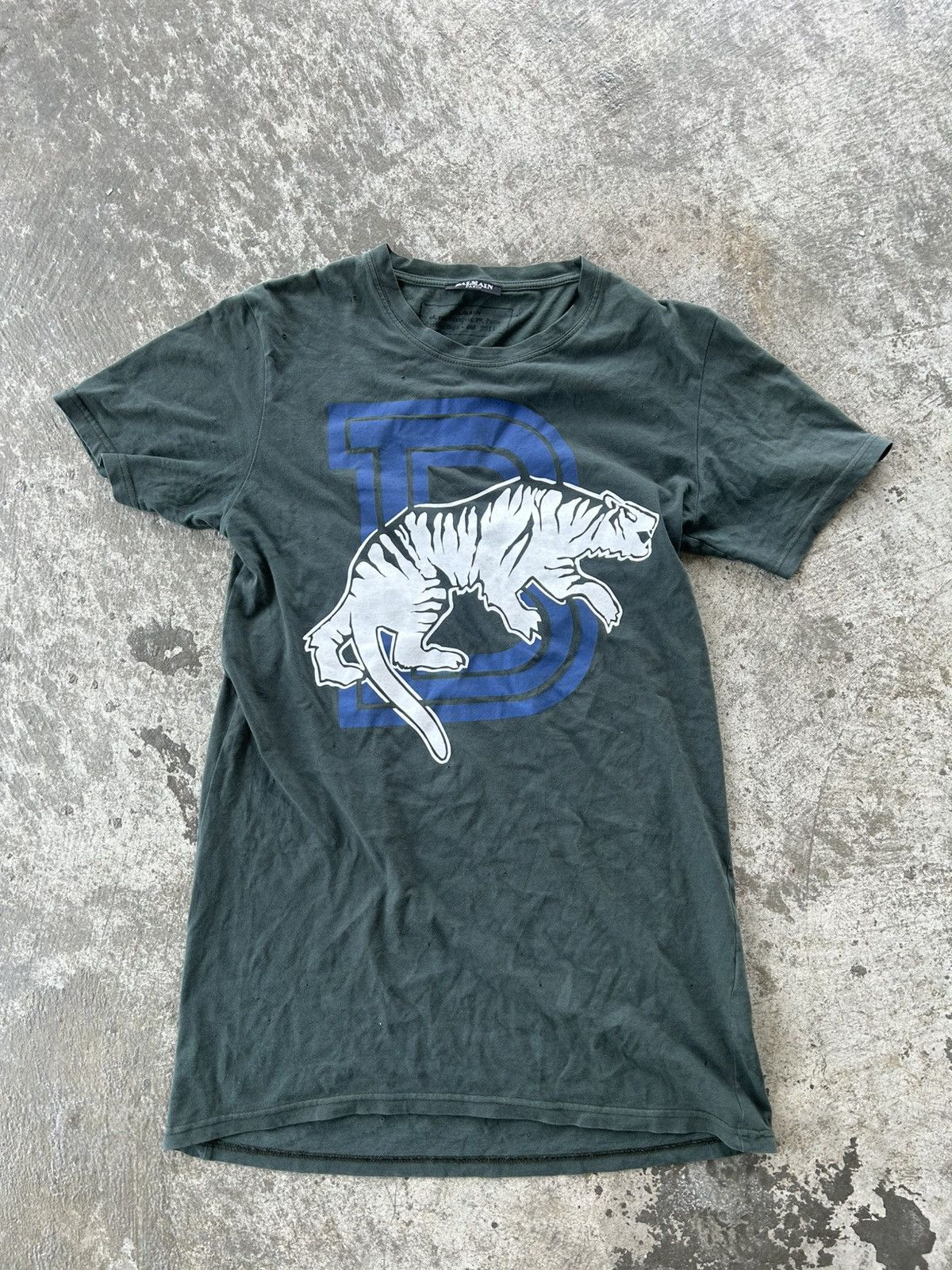 Balmain Balmain Homme SS11 Tiger T Shirt Decarnin Size US S / EU 44-46 / 1 - 1 Thumbnail