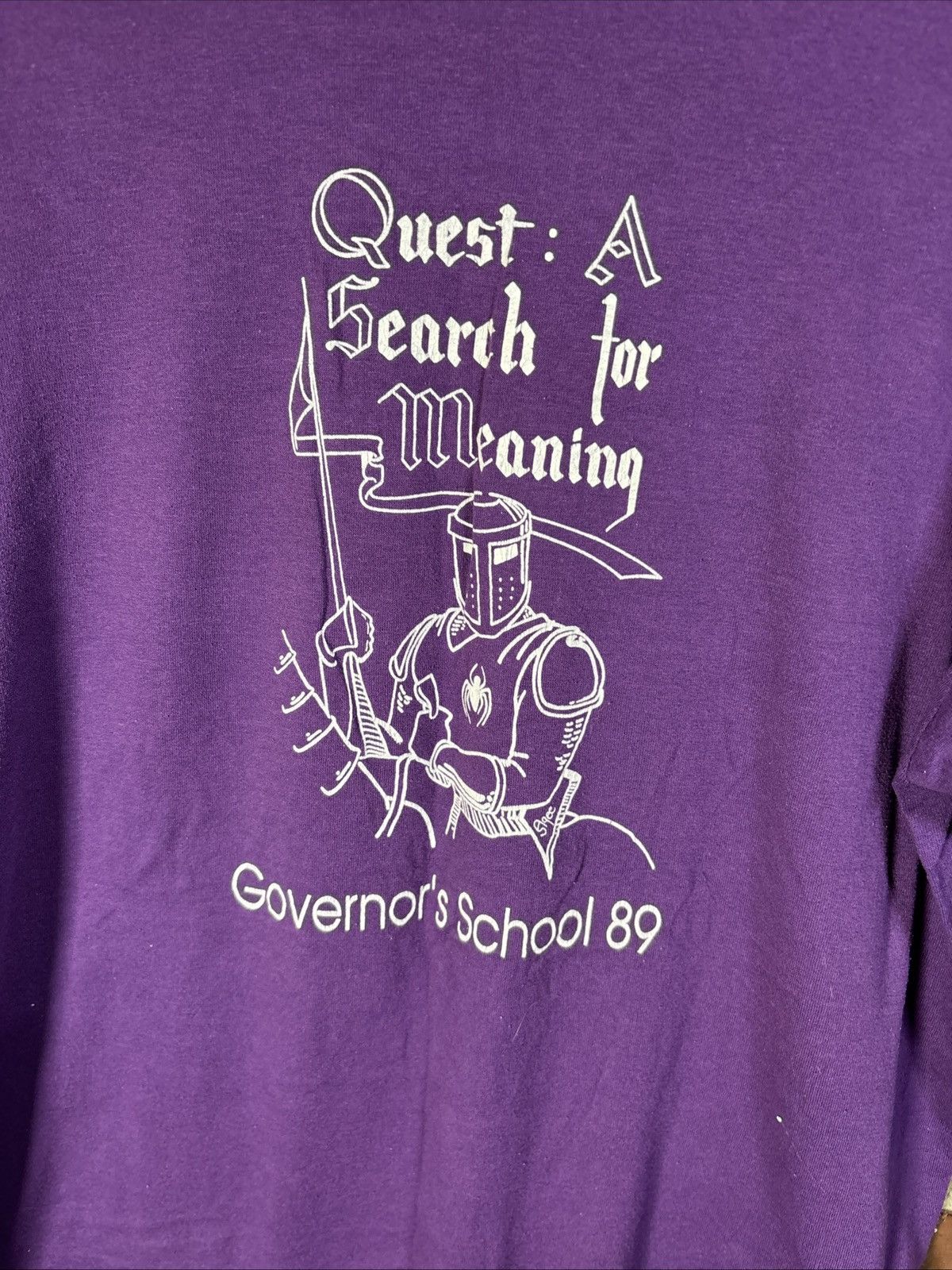 Jerzees Vintage University Richmond Governor’s School 89 Shirt XL Size US XL / EU 56 / 4 - 7 Thumbnail