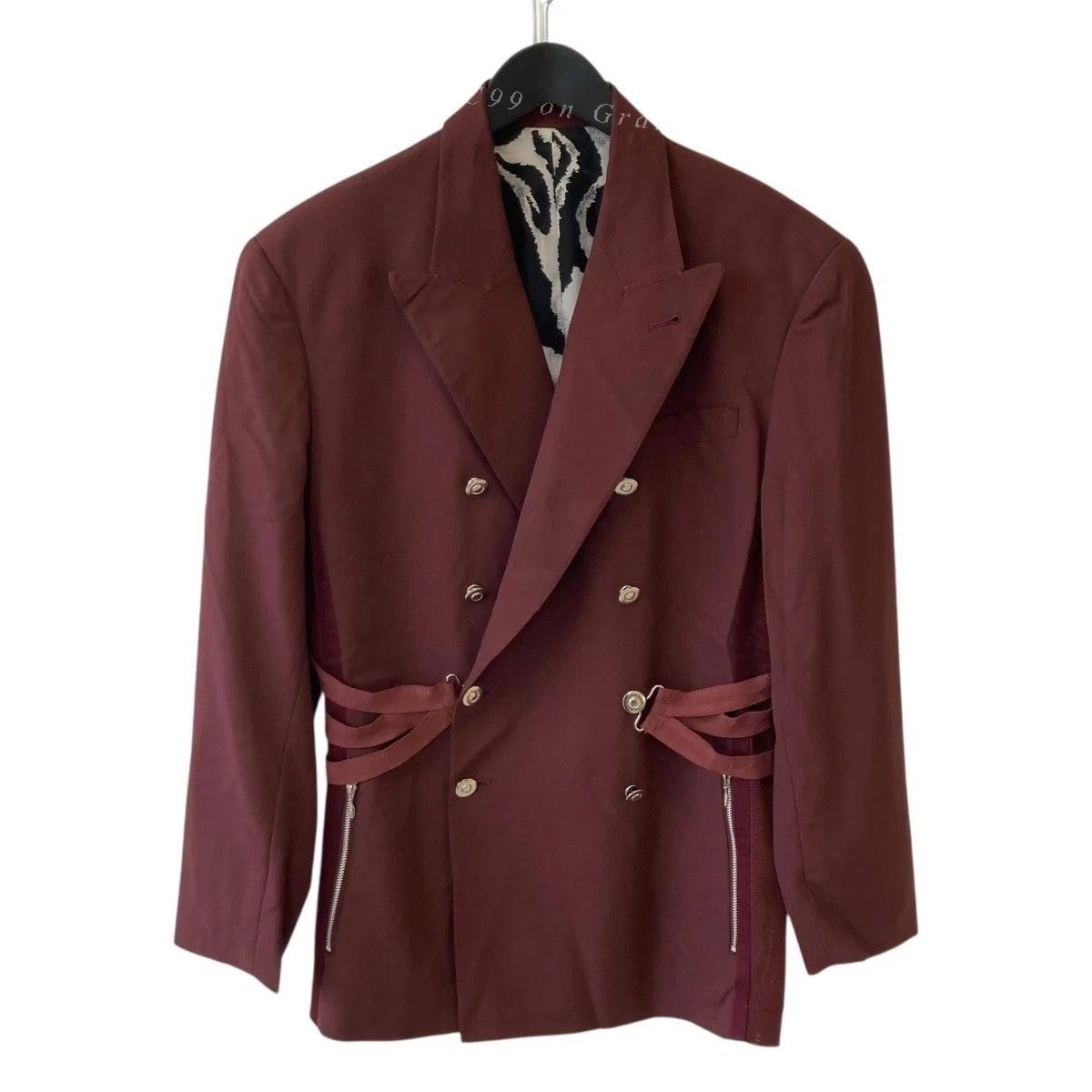 Jean Paul Gaultier Jean Paul Gaultier Velvet Style Zipper Jacket