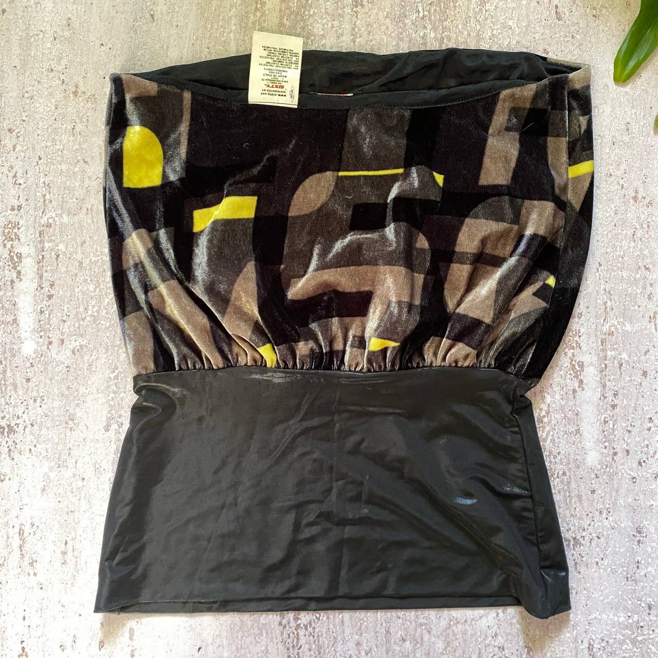 Miss Sixty × Seditionaries × Vintage VINTAGE Y2K MISS SIXTY DIAMOND STRAPLESS T-SHIRT TANK TOP Size S / US 4 / IT 40 - 6 Thumbnail