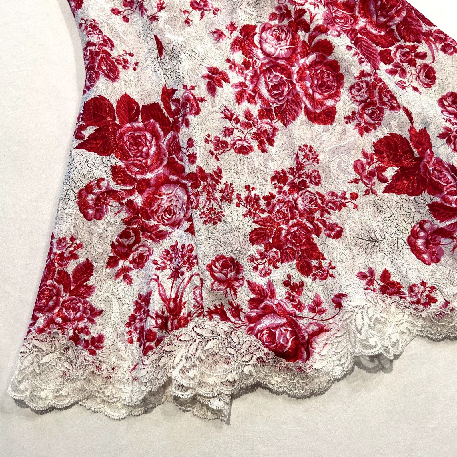 Victoria's Secret Vintage 90s Victoria’s Secret Floral Robe & Slip Dress Set M Size M / US 6-8 / IT 42-44 - 10 Thumbnail