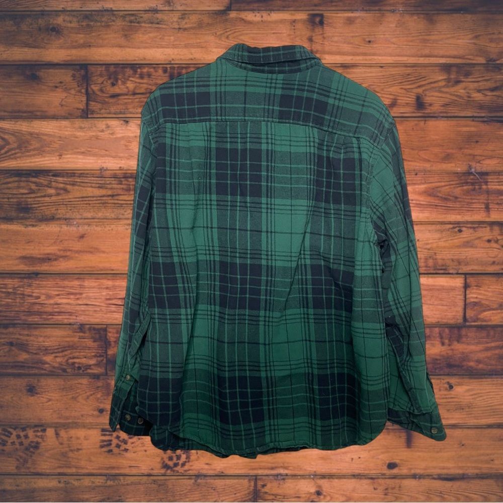 Other Blue Mountain Green Plaid Button Front Shirt XL Size US XL / EU 56 / 4 - 2 Thumbnail