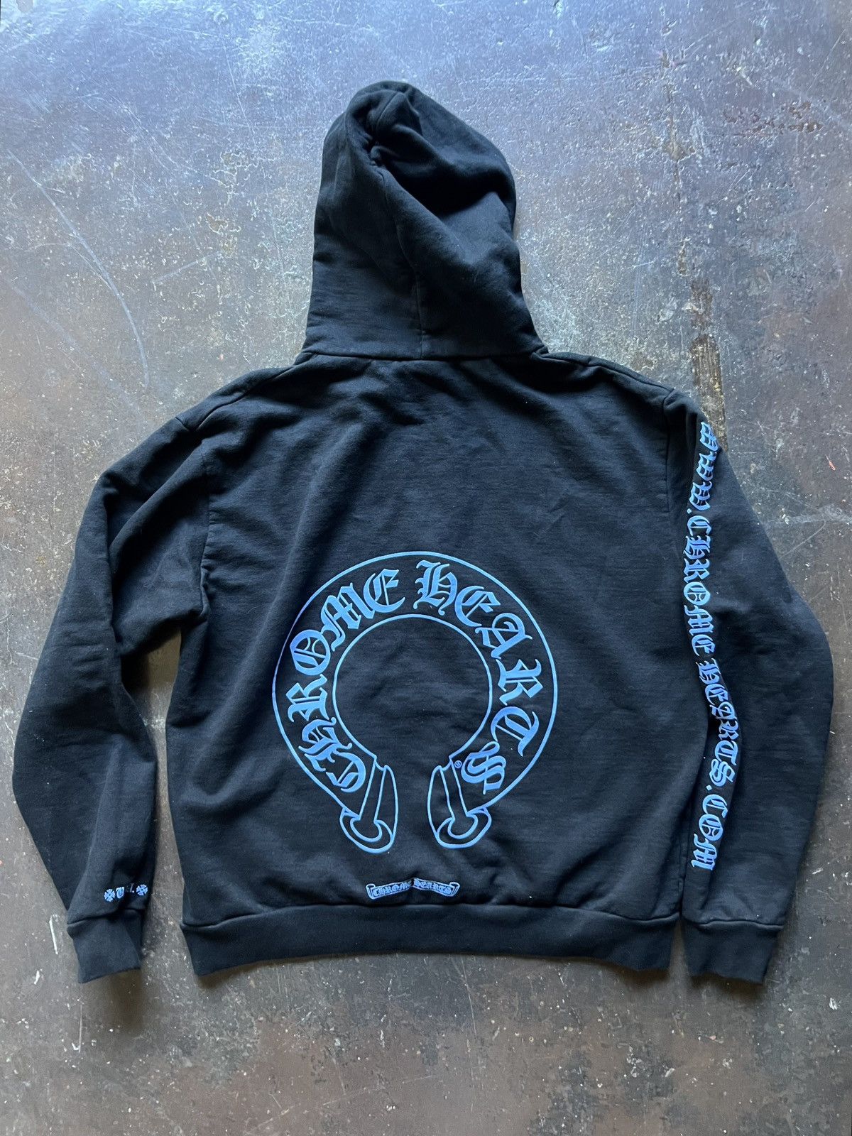 関税込 Chrome Hearts Silver Glitter Online Hoodie フーディ Chrome Hearts Silver Glitter Hoodie Black Men's - SS24 - US