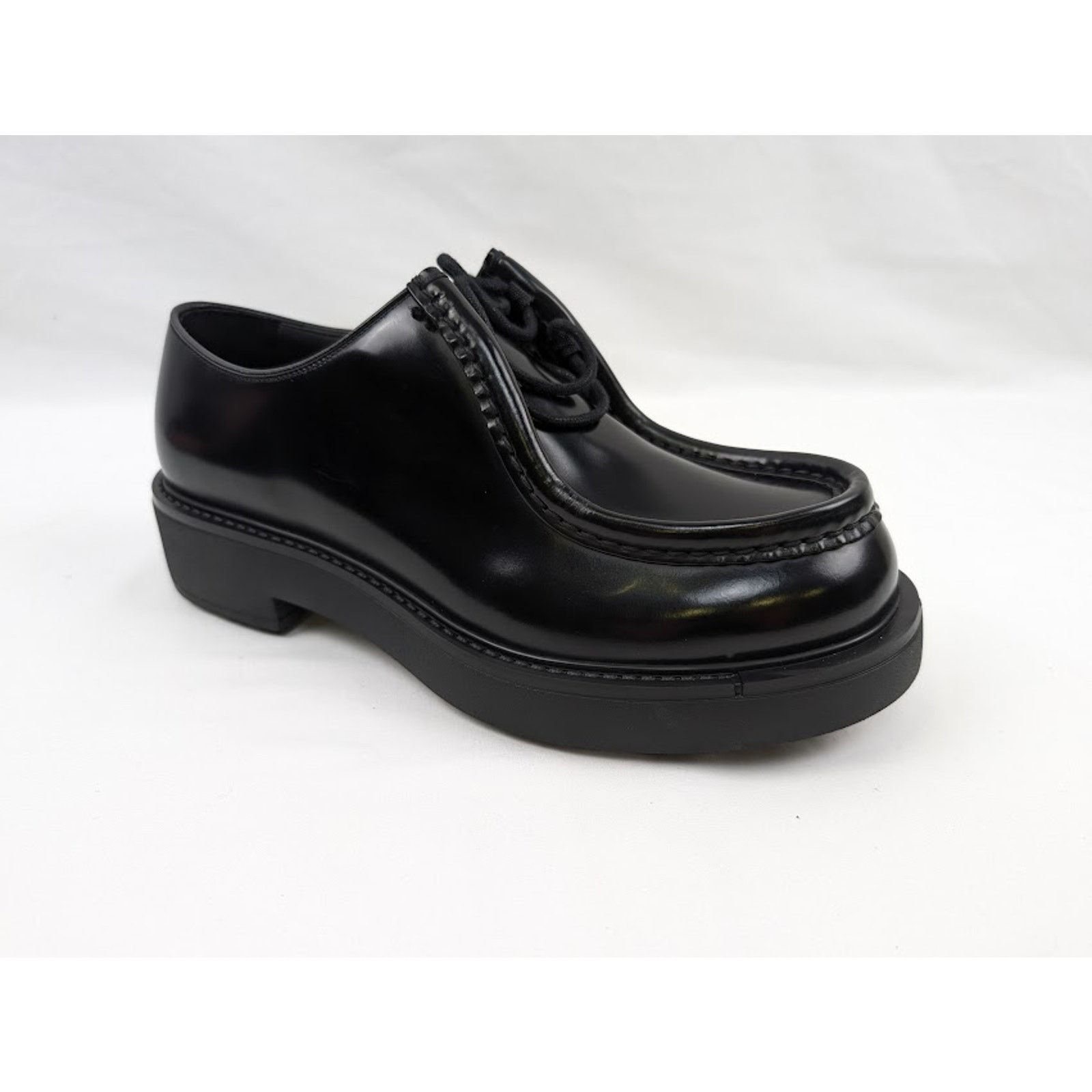 Prada o1rshd1 Q:2 / Calzature Uomo Shoes in Nero Size US 9 / EU 42 - 1 Thumbnail