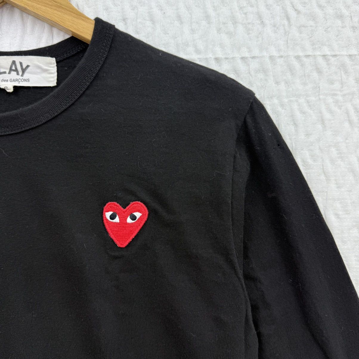 Comme des Garcons PLAY Play Comme des Garcons Long Sleeves Tshirt Size S / US 4 / IT 40 - 2 Thumbnail