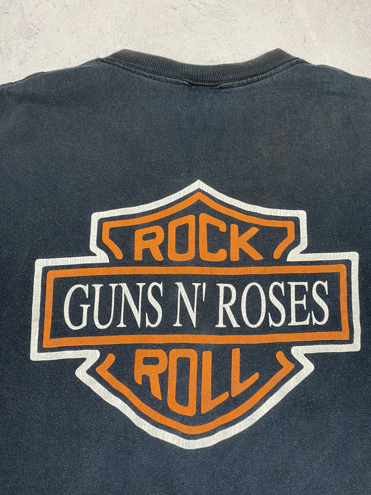 Guns N' Roses Vintage Guns N Roses Rock N Roll Whiskey Harley Full Print Size US M / EU 48-50 / 2 - 20 Thumbnail