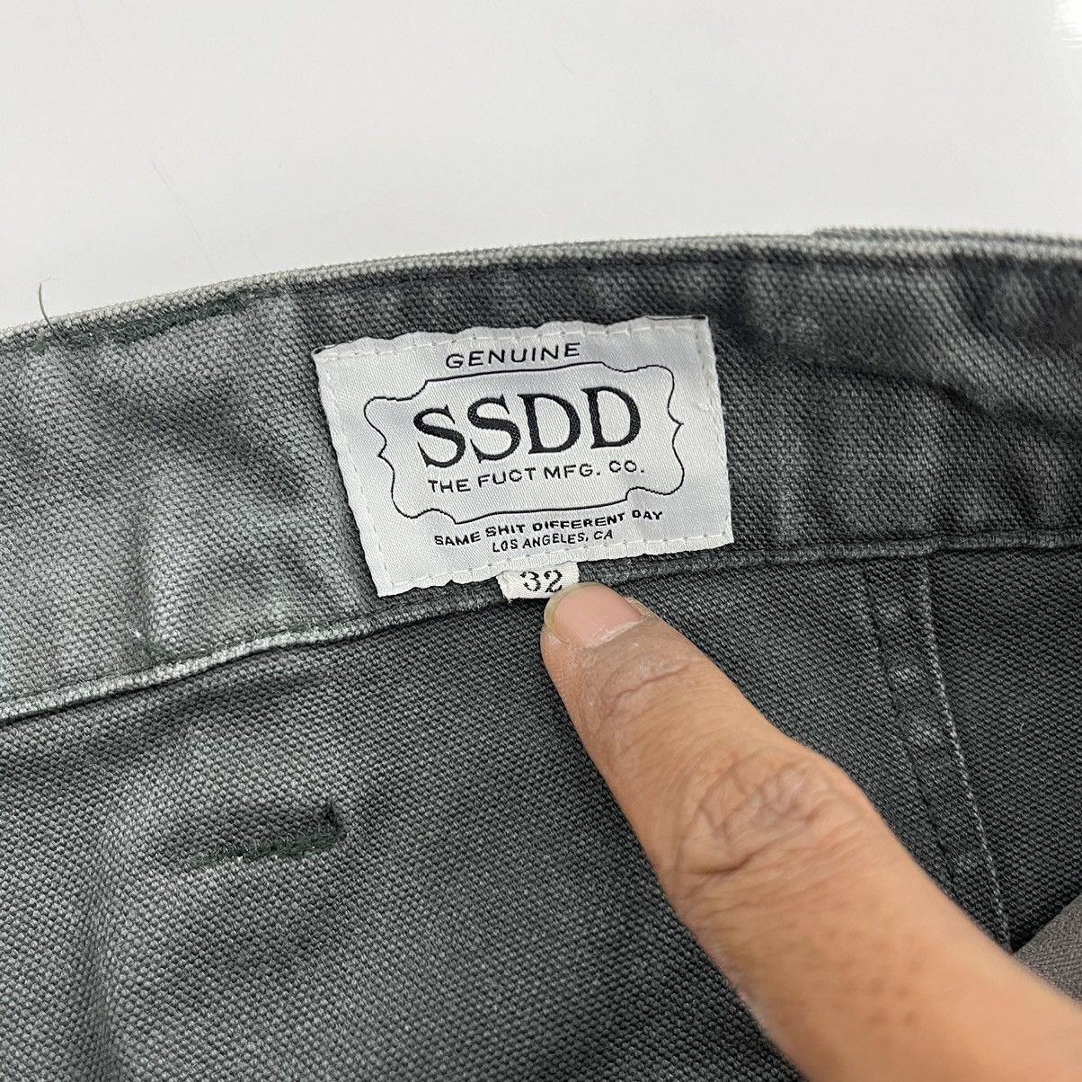 FUCT × Vintage Vintage FUCT SSDD Skateboards Carpenter Canvas Pants Size US 34 / EU 50 - 10 Thumbnail