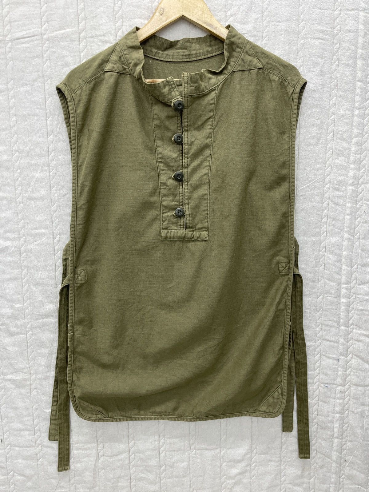 Japanese Brand × Vintage ARCHIVE💥VTG VEST SLEEVELESS Size M / US 6-8 / IT 42-44 - 2 Thumbnail
