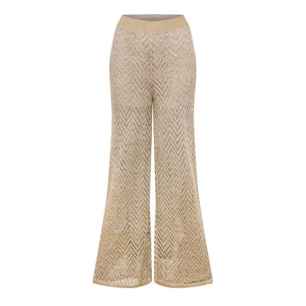 Missoni o1g2r1mq1124 Trouser in Gold Space Size 30" / US 8 / IT 44 - 1 Thumbnail