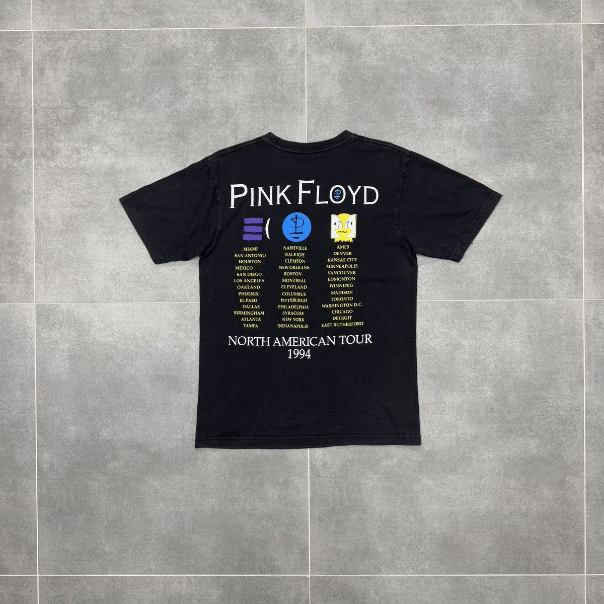 Band Tees × Pink Floyd × Vintage Vintage Pink Floyd "North American Tour 1994" T-Shirt Size M Size US M / EU 48-50 / 2 - 10 Thumbnail