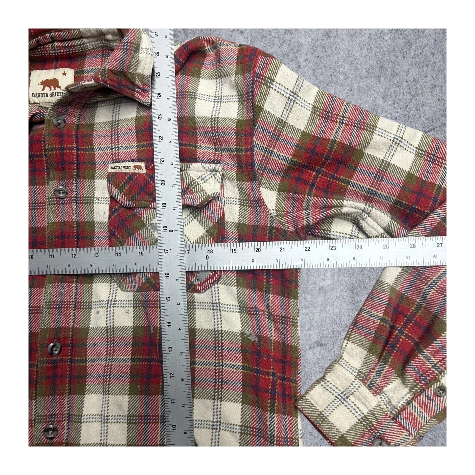 Dakota Grizzly Dakota Grizzly Plaid Fannel Mountain Shirt Outdoor Hiking Re Size US L / EU 52-54 / 3 - 4 Thumbnail