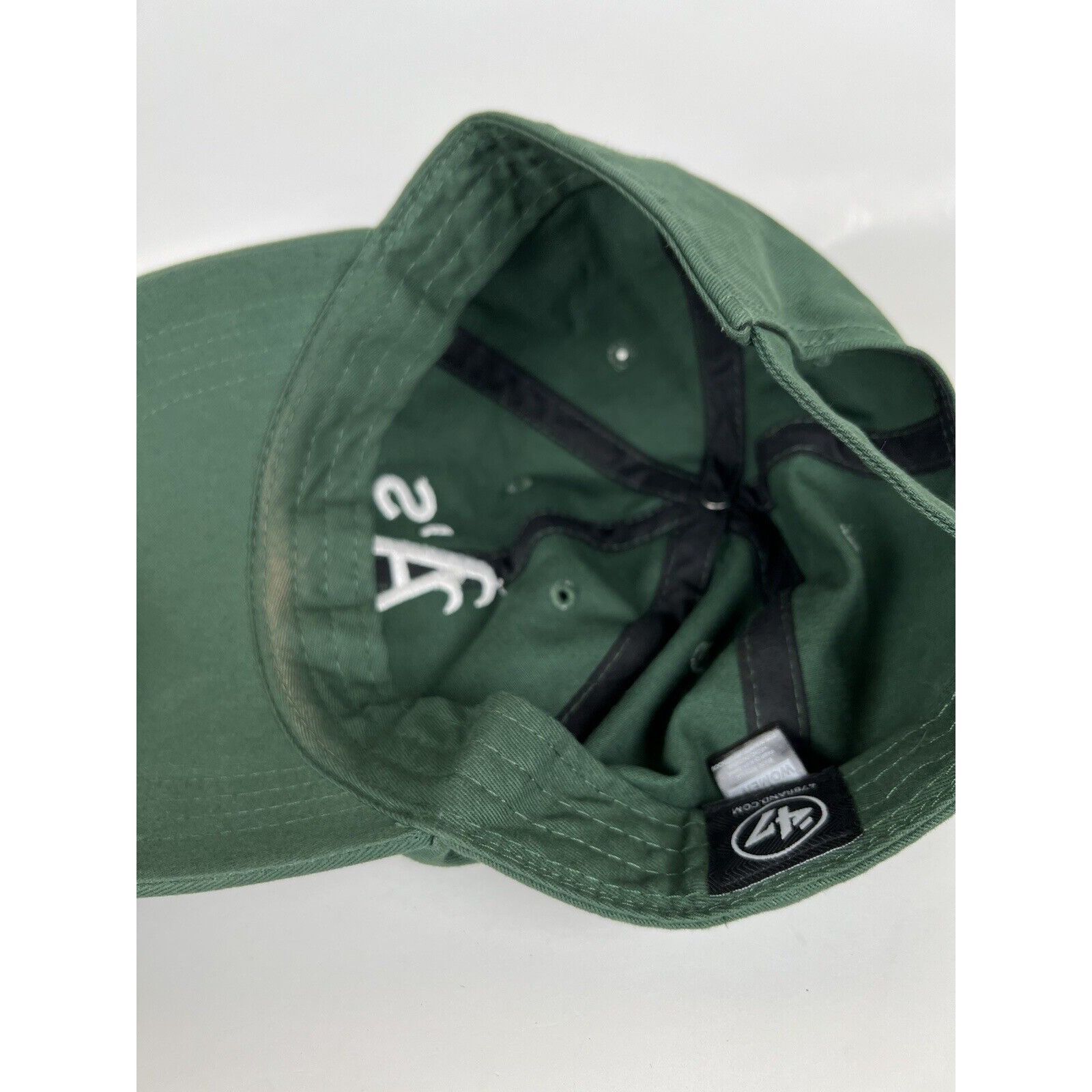 47 Brand Oakland Athletics Strapback Hat Cap Women’s By 47 Brand Gree Size ONE SIZE - 8 Thumbnail