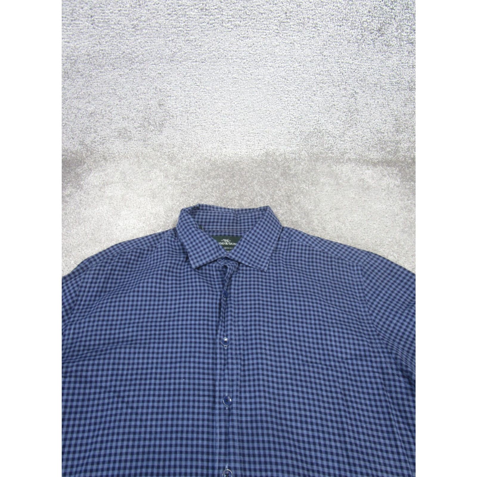 Rodd & Gunn Rodd & Gunn Shirt Mens Large Blue Button Up Long Sleeve Cotton Plaid Size US L / EU 52-54 / 3 - 2 Thumbnail