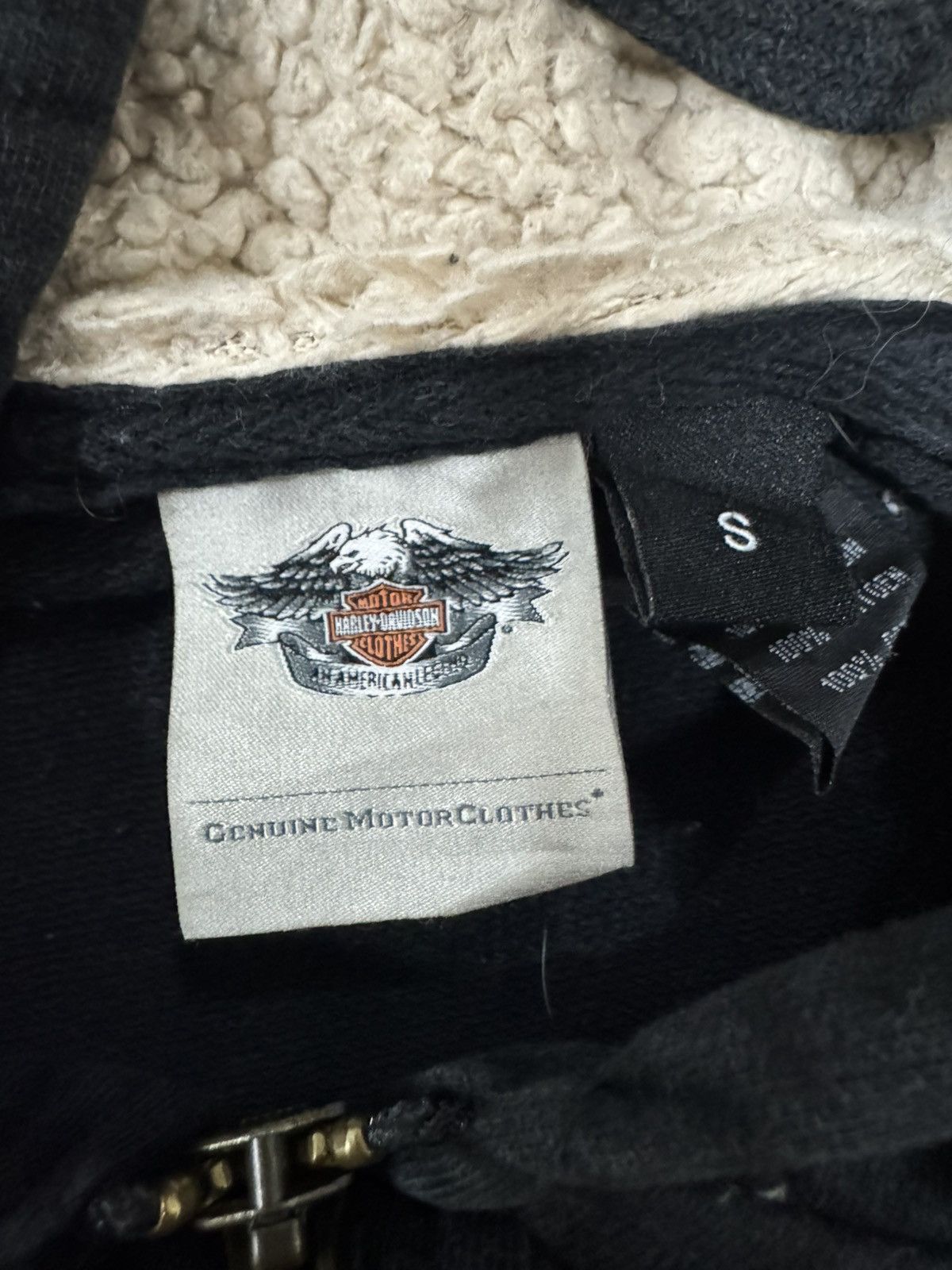 Harley Davidson × Vintage Harley Davidson Hooded Jacket Size US S / EU 44-46 / 1 - 9 Thumbnail