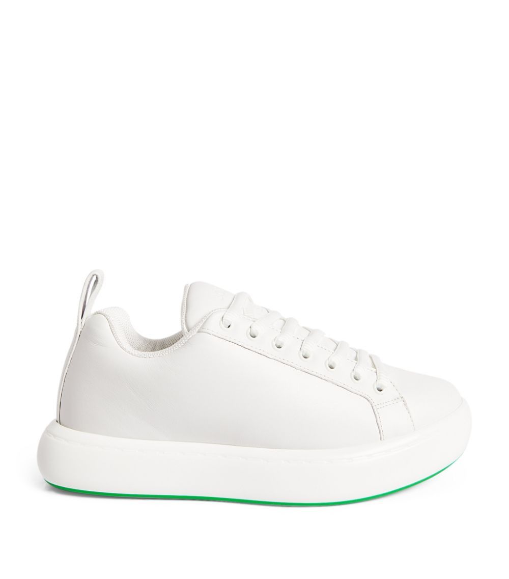 image of Bottega Veneta O1Loc1C0324 716233 Pillow Sneakers In White, Women's