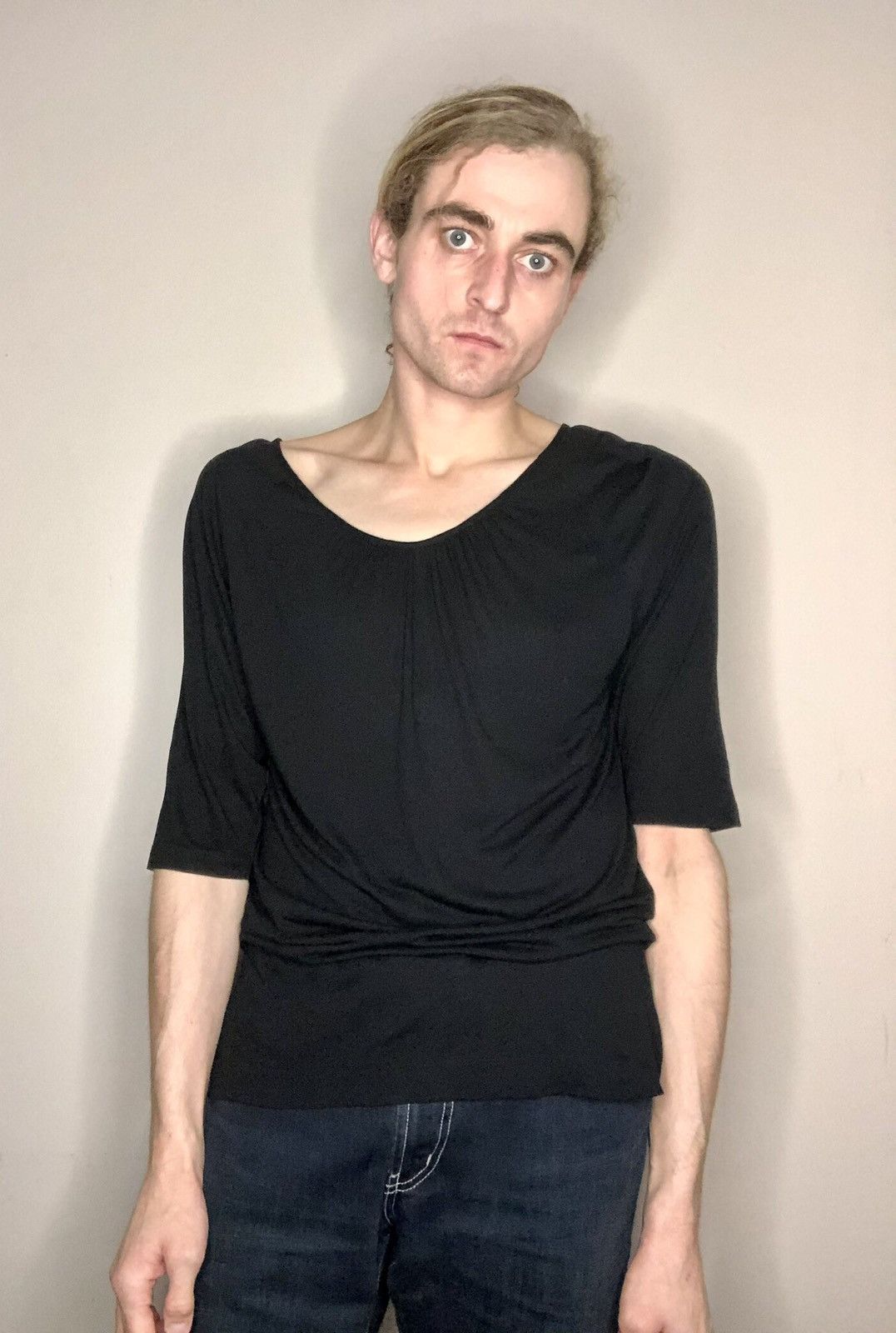 Dries Van Noten Dries Van Noten Draped Scoop Neck Blouse Size M / US 6-8 / IT 42-44 - 15 Thumbnail