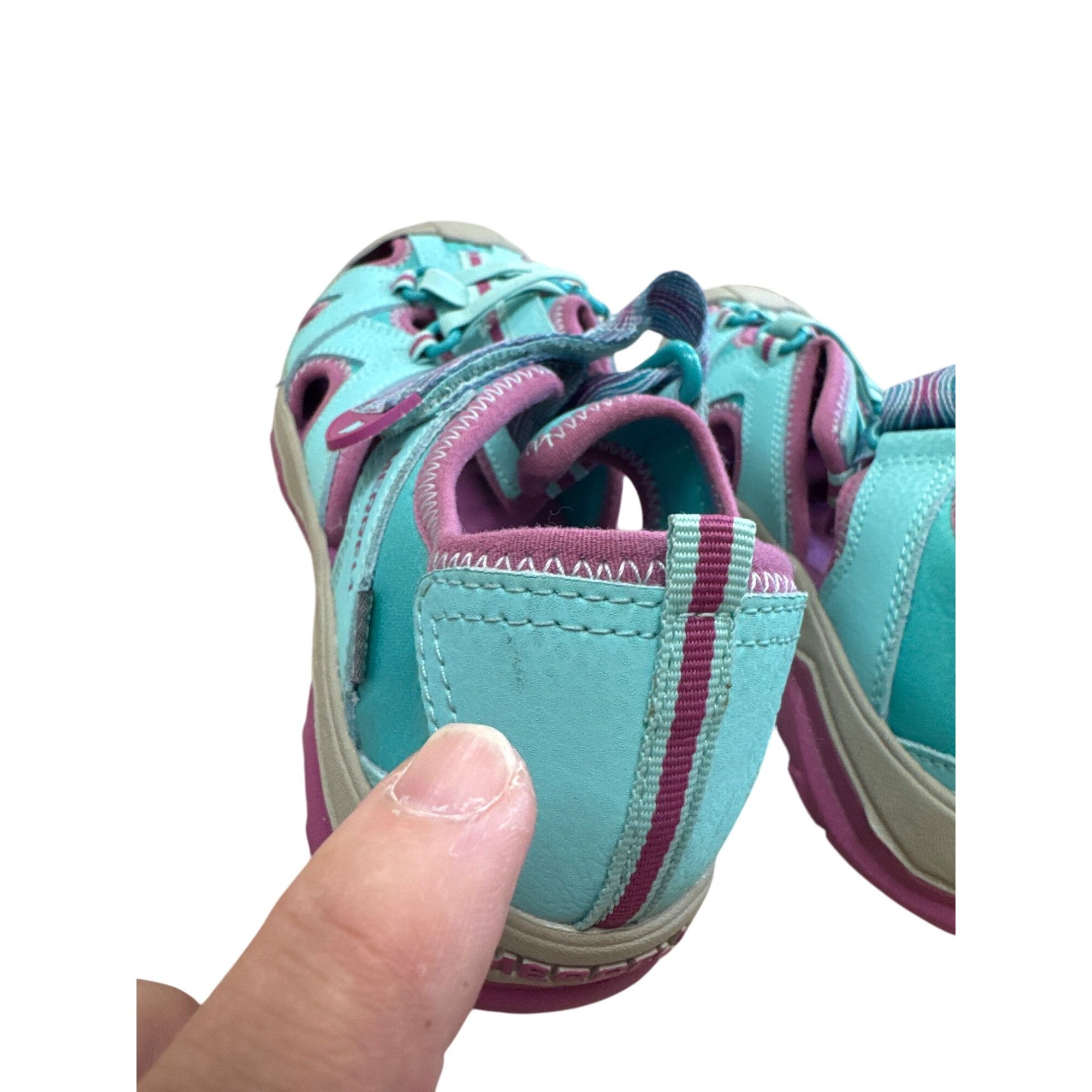 Merrell Merrell Hydro Womens Aqua Pink Hiking Water Sandals Size 6 S Size US 6 / IT 36 - 8 Thumbnail