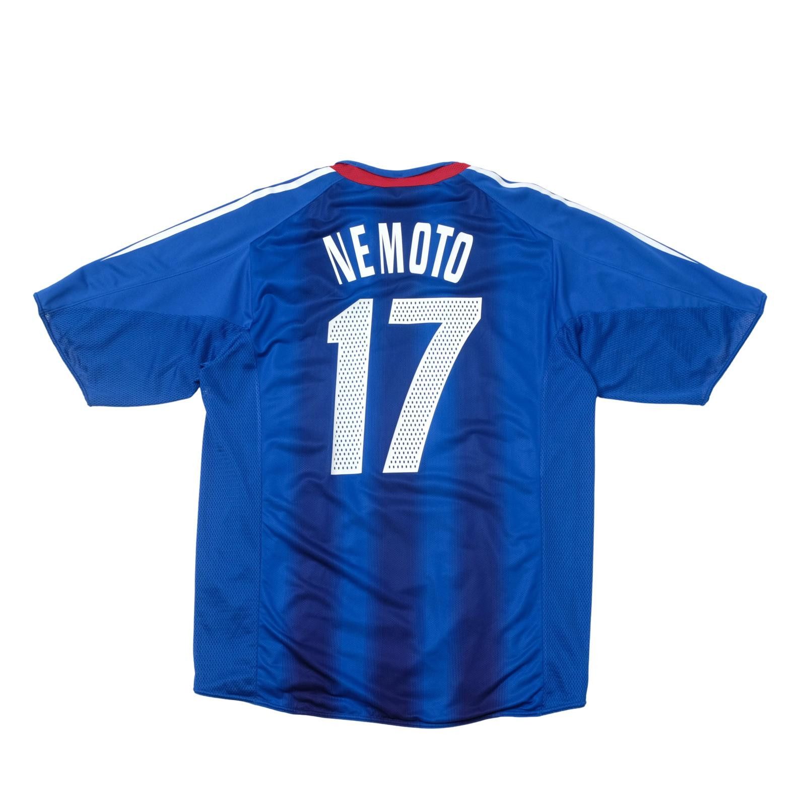 Adidas 2004/06 Japan Home Shirt Adidas Nemoto Player Issue (M/L) Size US M / EU 48-50 / 2 - 1 Thumbnail