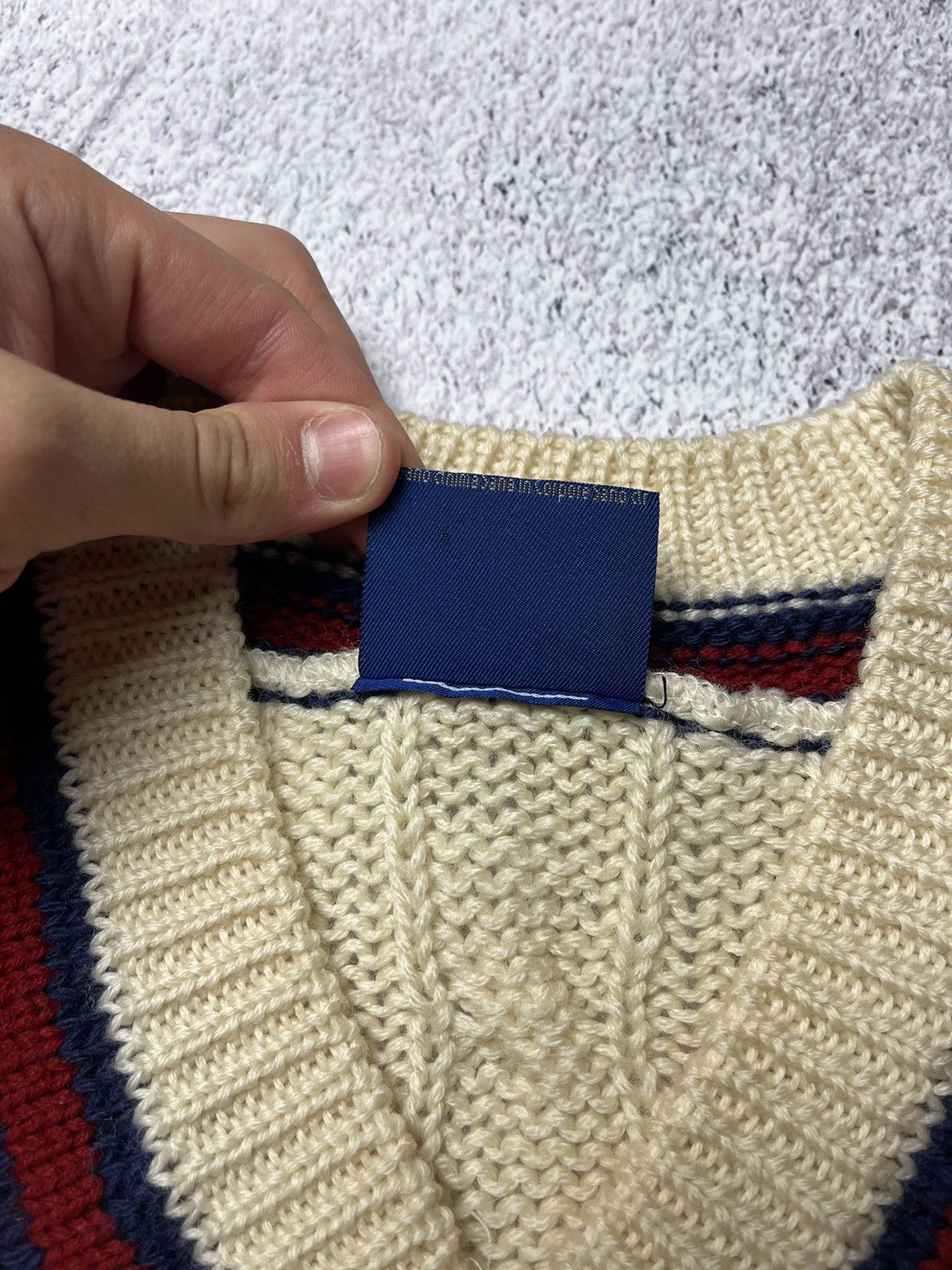 Asics Rare VINTAGE Asics Sweater England soocer football XL Size US XL / EU 56 / 4 - 8 Thumbnail