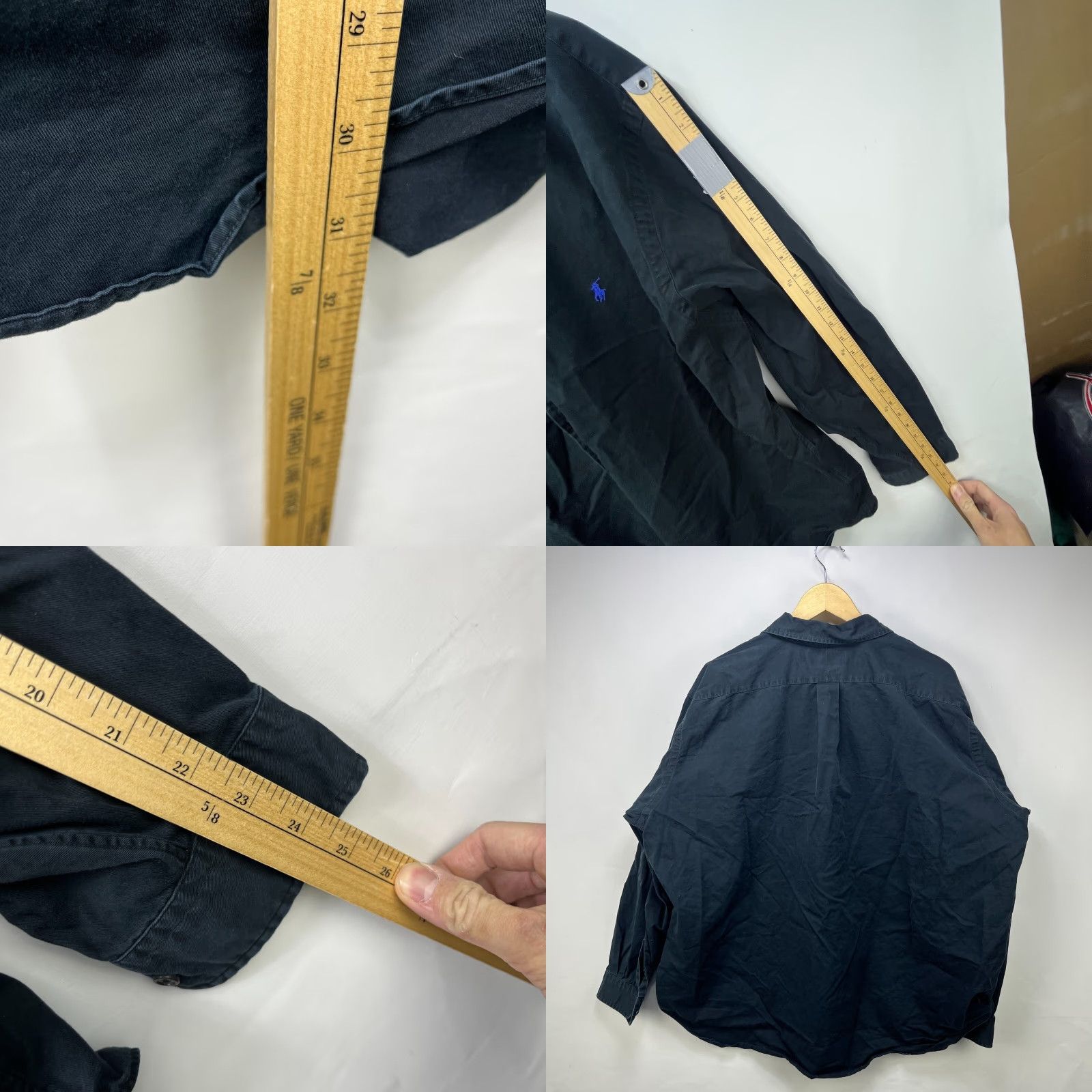 Polo Ralph Lauren VINTAGE Polo Ralph Lauren Button-Up Long Sleeve Shirt Black 2XL Mens Polo Ralph Lauren Button-Up Long Sleeve Shirt Black 2XL Mens Size US XXL / EU 58 / 5 - 8 Thumbnail