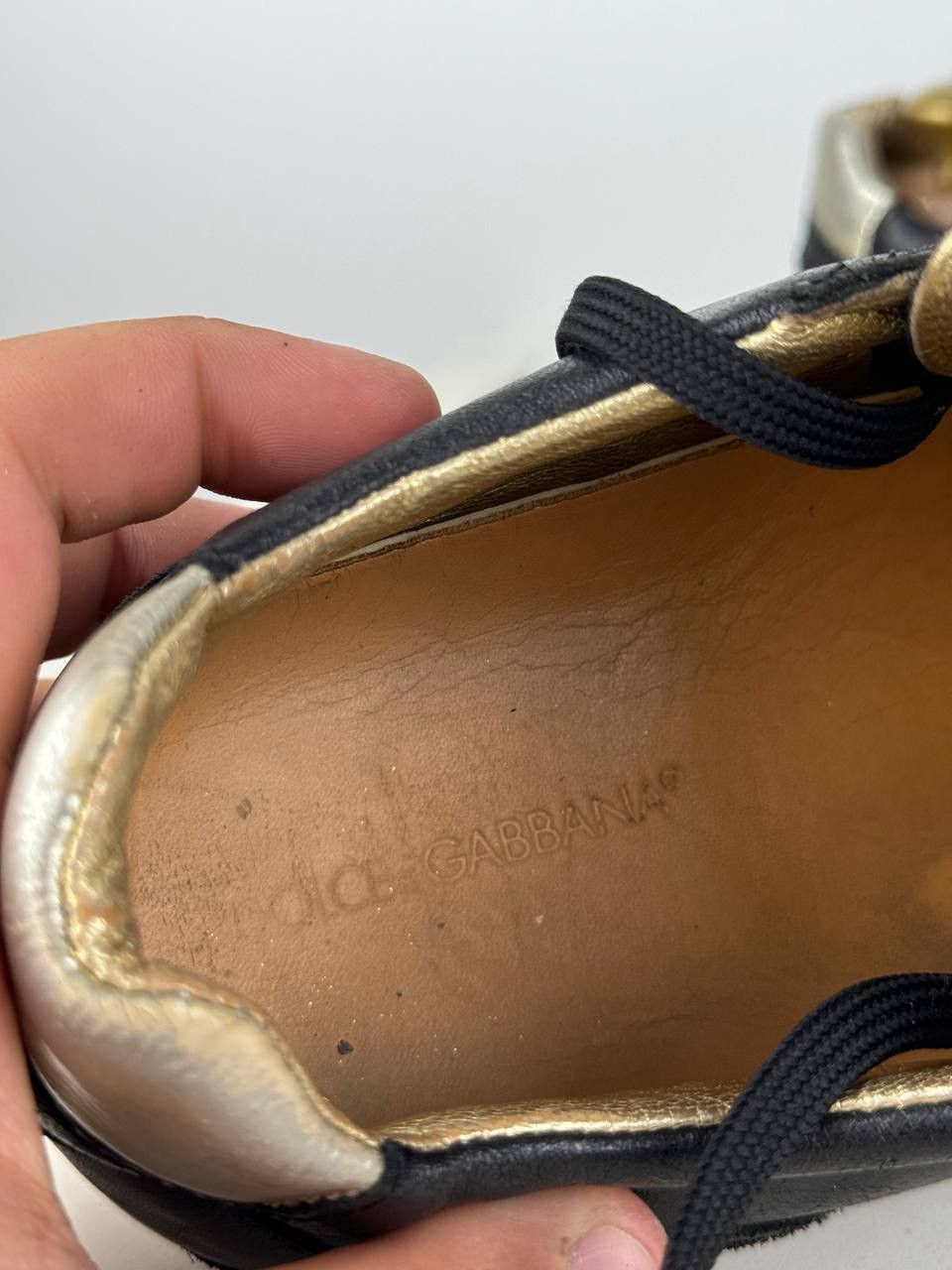 Dolce & Gabbana leather sneakers from Dolce & Gabbana Size US 8 / EU 41 - 9 Thumbnail