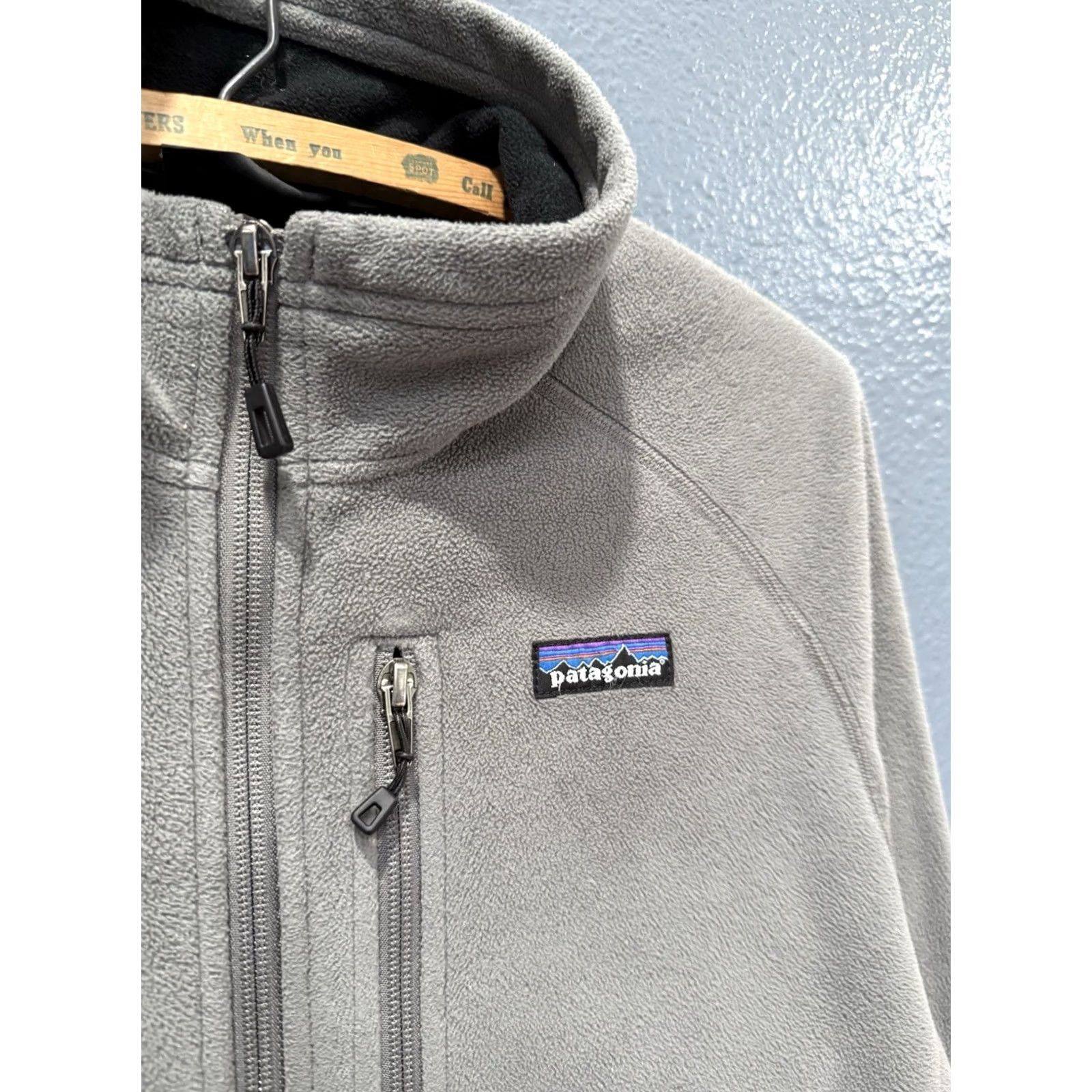 Patagonia Patagonia Polartec Zip Wind Proof Jacket Gray Men’s Size Large Size US L / EU 52-54 / 3 - 5 Thumbnail