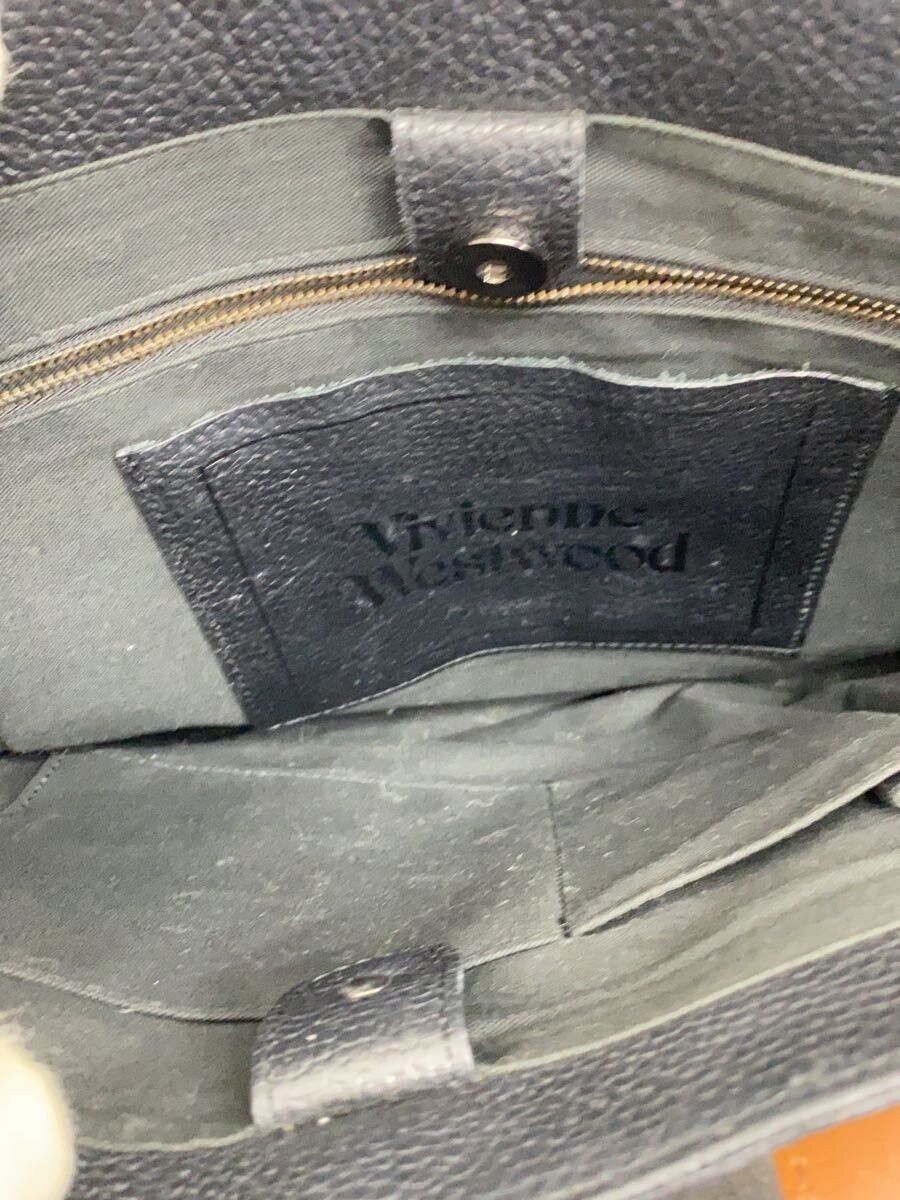 Vivienne Westwood Leaf Orb Leather Tote Bag Size ONE SIZE - 7 Thumbnail