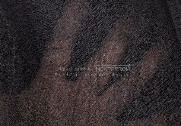 Comme des Garcons Comme Des Garcons size S Black Retro Puffy Skirt Size 22" - 6 Thumbnail