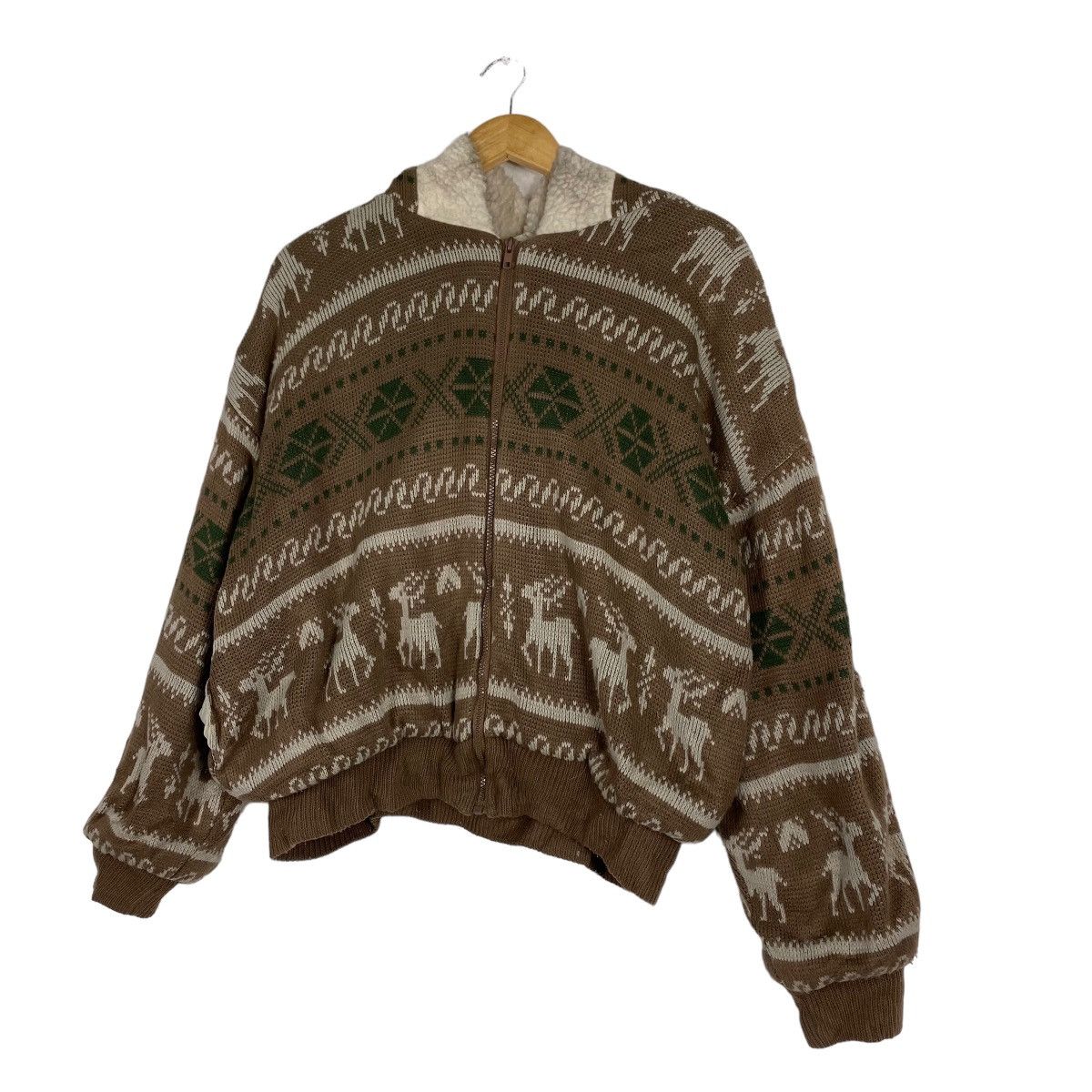 Japanese Brand Animal Native Allover Print Zipper Hoodie Jacket Size US M / EU 48-50 / 2 - 2 Thumbnail