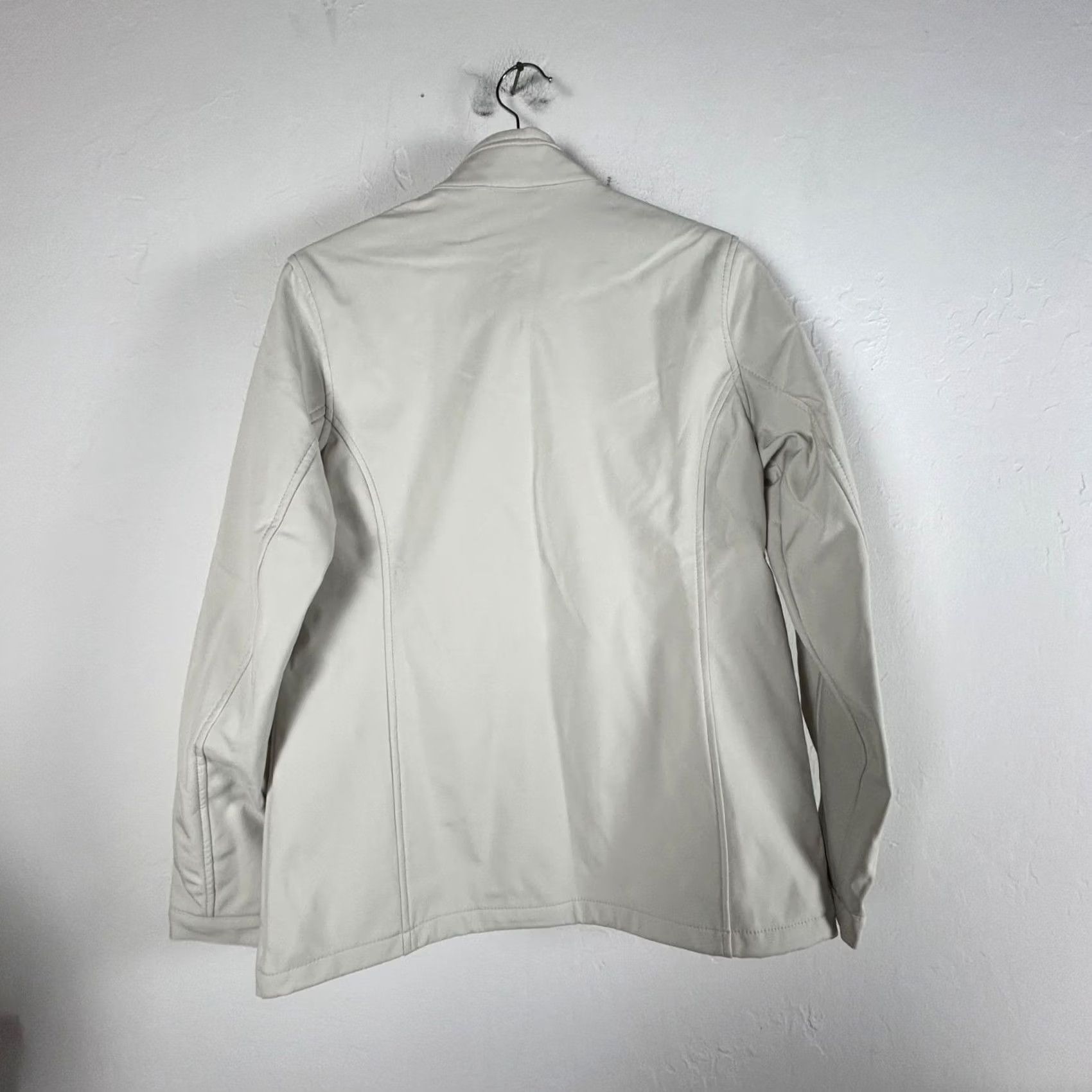 Vintage Pebble Beach Clique Womens Telemark Concourse d'Elegance Softshell Jacket Medium Gray Full-Zip Size M / US 6-8 / IT 42-44 - 2 Thumbnail