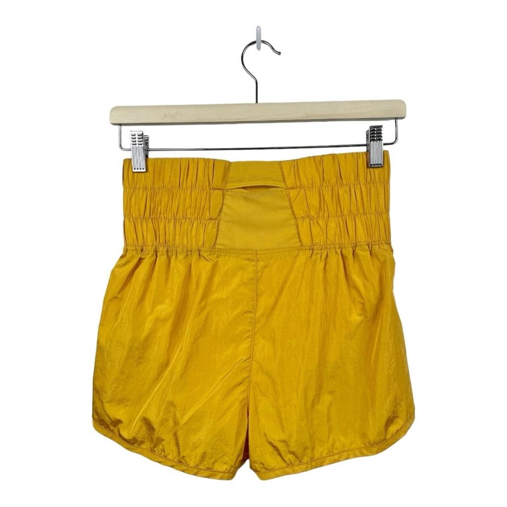 Free People Free People Movement The Way Home Shorts in Yellow Size S Size 26" / US 2 / IT 38 - 6 Thumbnail