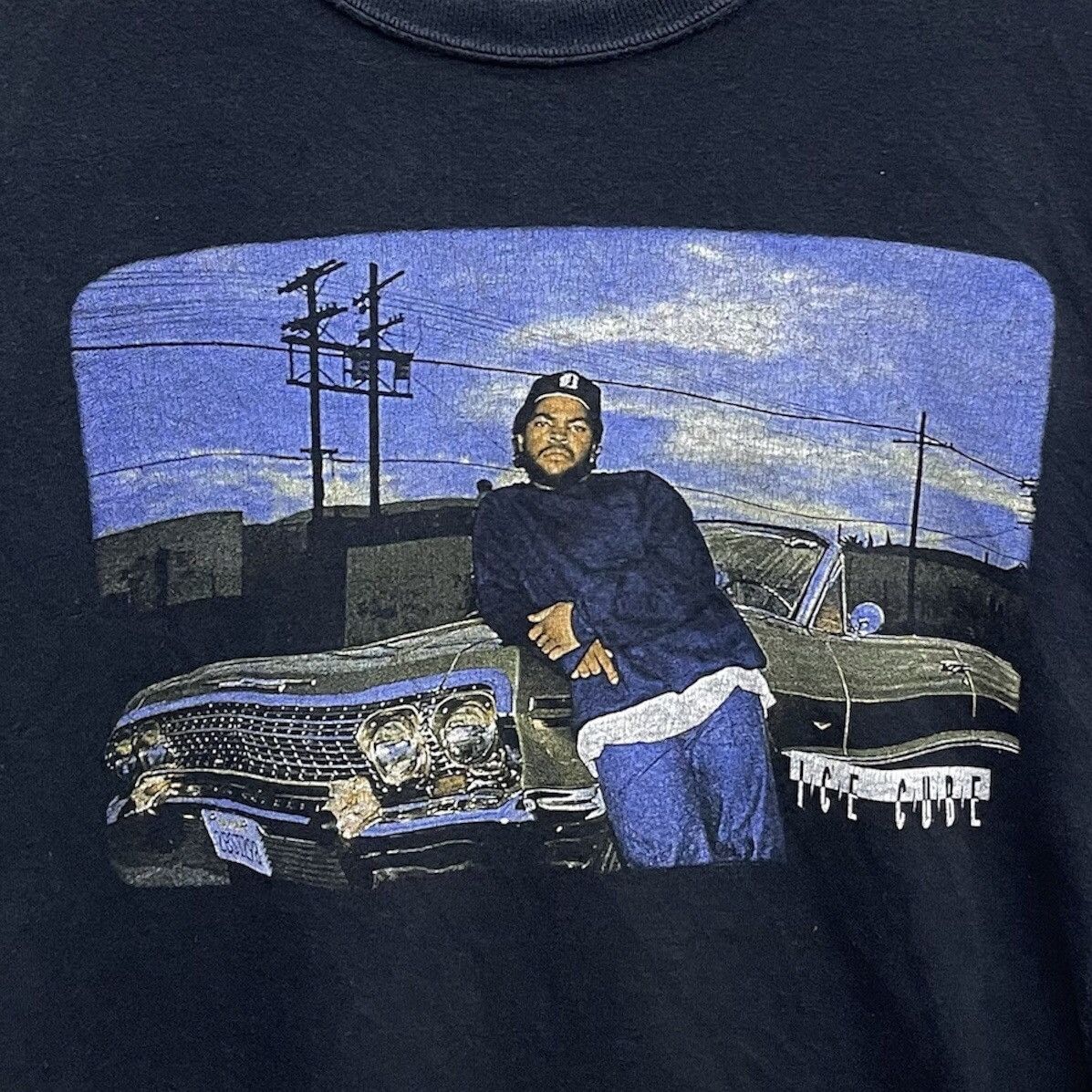 Band Tees Y2k ice cube rapper tshirt very big logo extremely rare Size US M / EU 48-50 / 2 - 3 Thumbnail