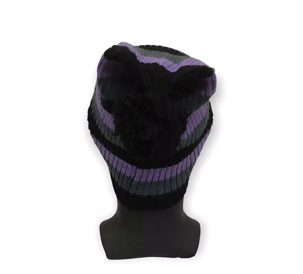 Japanese Brand Japanese Brand Stripe Design Beanie Hat Size ONE SIZE - 4 Thumbnail