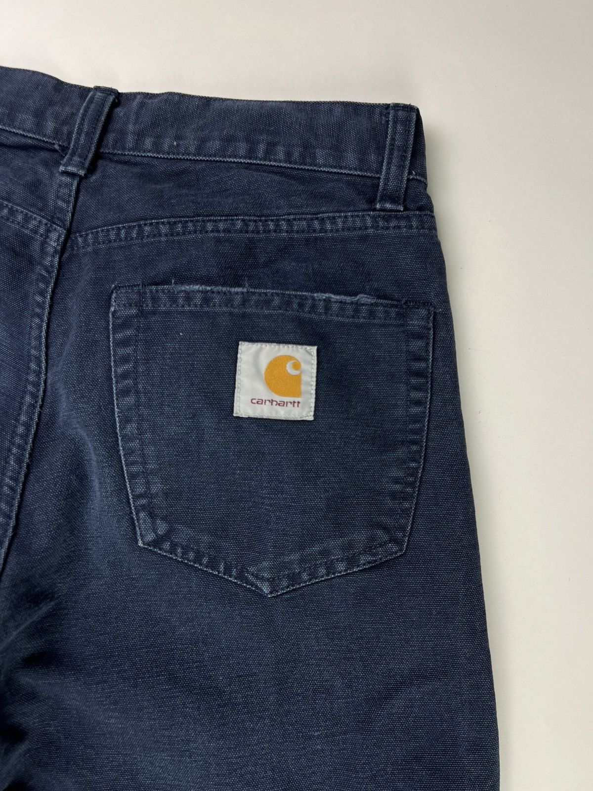 Carhartt × Carhartt Wip × Vintage Dark blue pants Carhartt WIP 28/32 Size US 30 / EU 46 - 6 Thumbnail