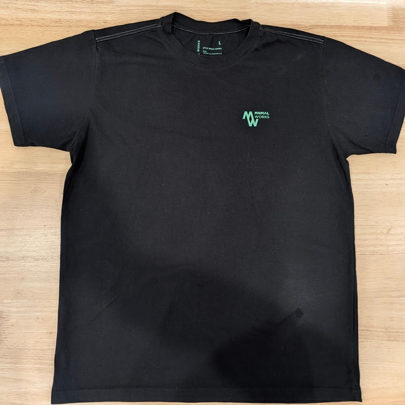 Other Minimal Works Black Graphic Outdoor T-Shirt Size L Size US L / EU 52-54 / 3 - 1 Thumbnail